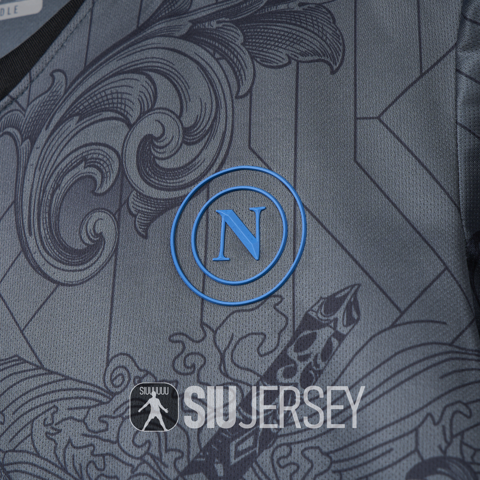 SIUjerseys-Napoli 24-25 Third Jersey - Fans Version