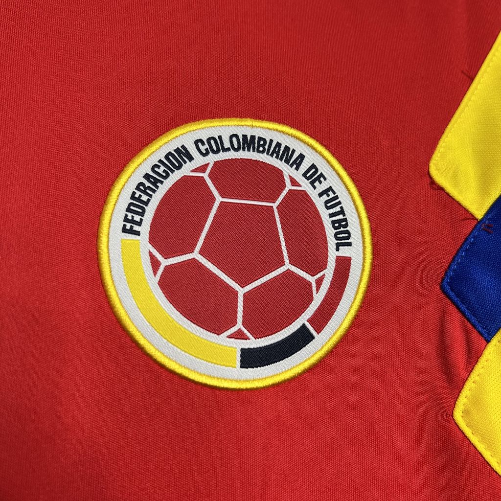 unitedfutballjersey-Retro Colombia 1990 Away Jersey
