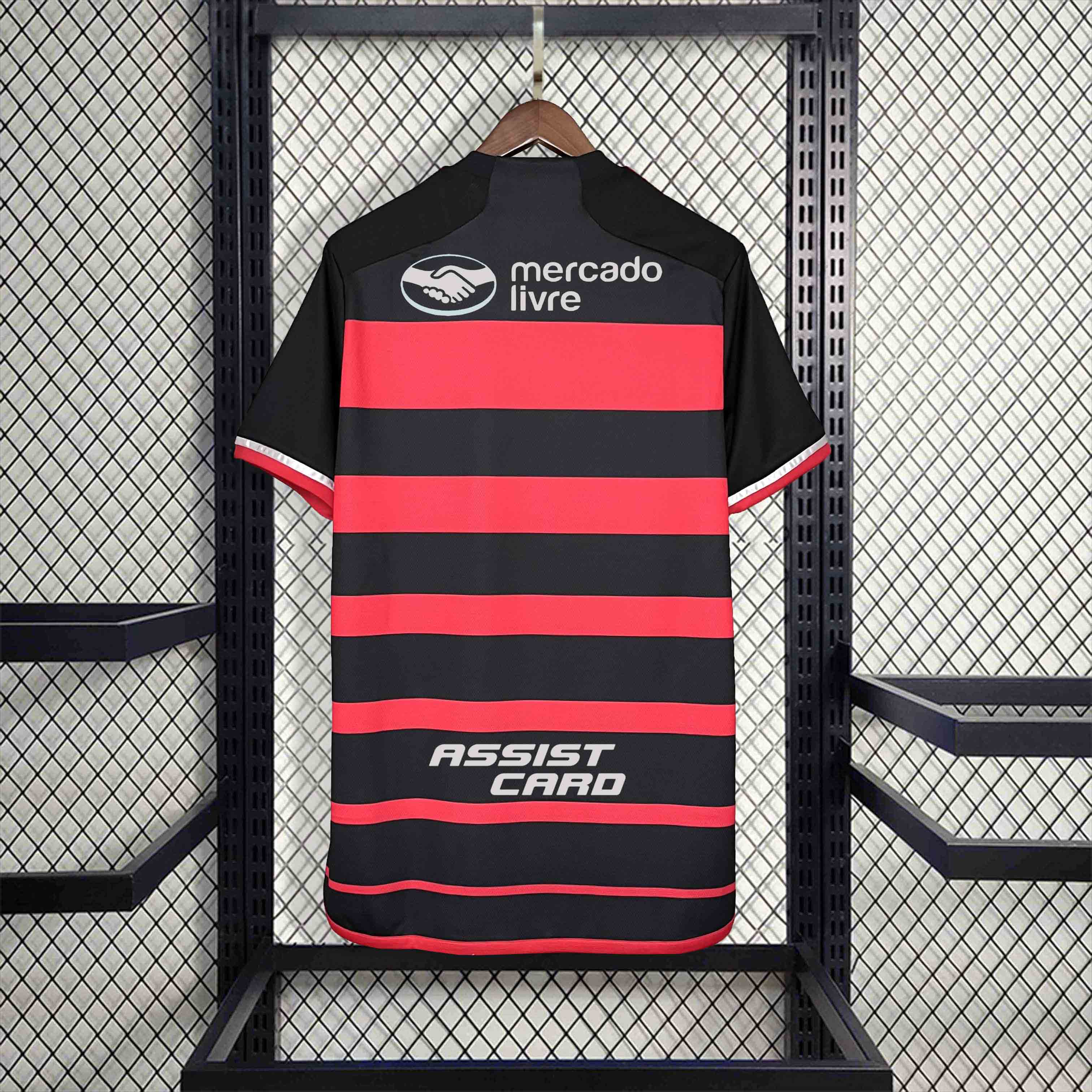 SIUjerseys-Flamengo 2024 Home Stadium Jersey With All Sponsor - Fans Version
