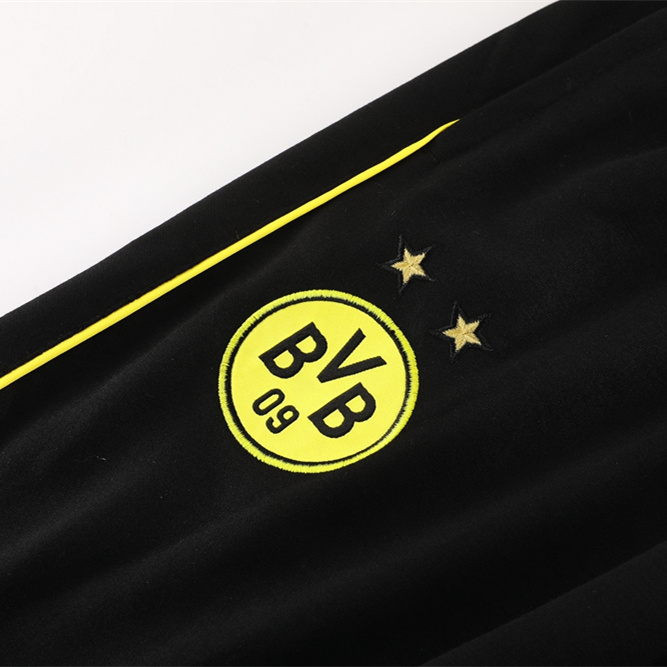 unitedfutballjersey-Dortmund 24-25 Training Hoodie Set - Black Hoodie and Pants