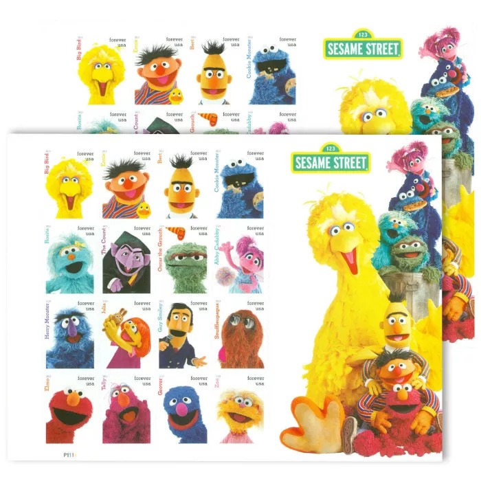 SESAME STREET 2019Stamnow.com