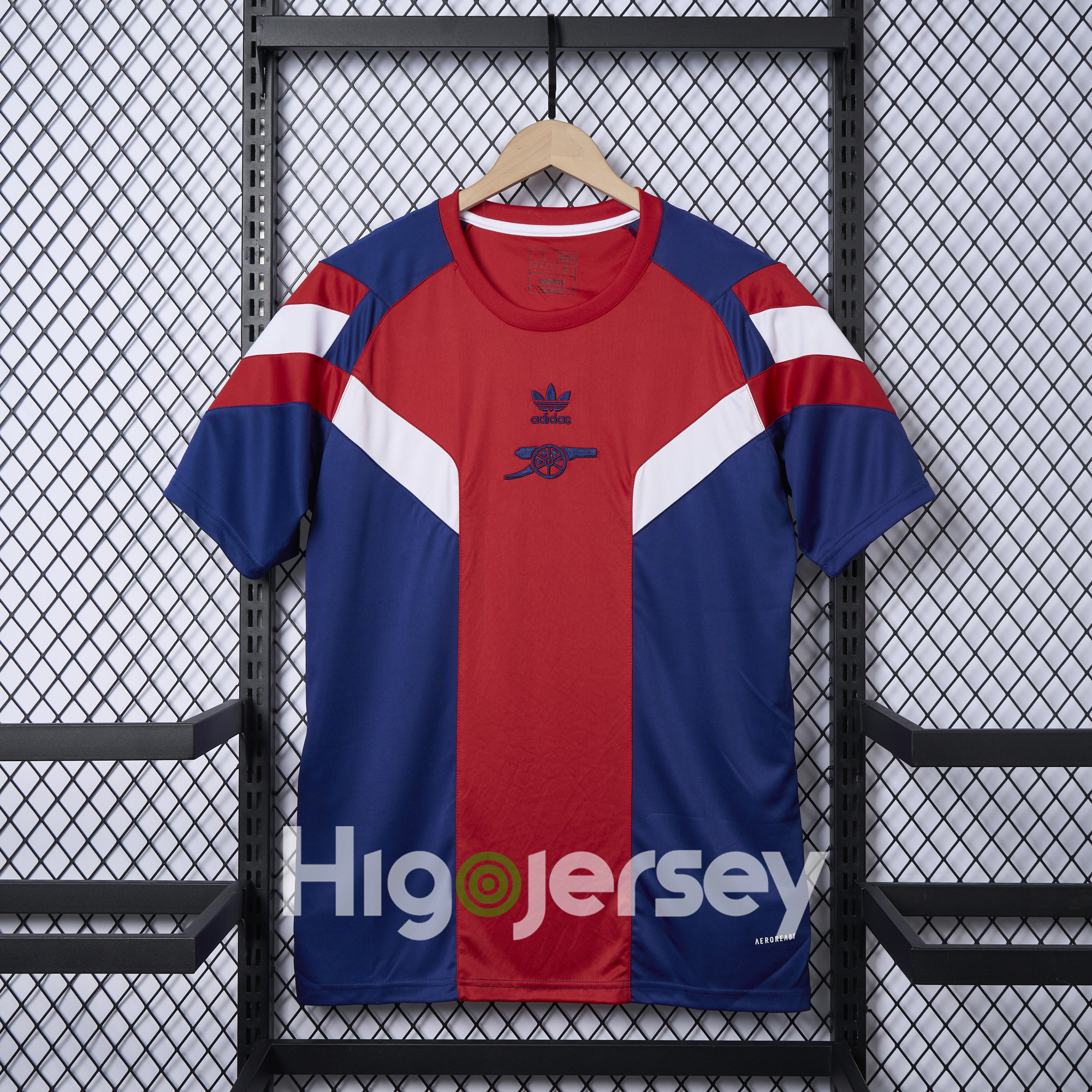 Higojerseys-Arsenal 24-25 Originals LFSTLR Purple and Red Jersey - Fans Version
