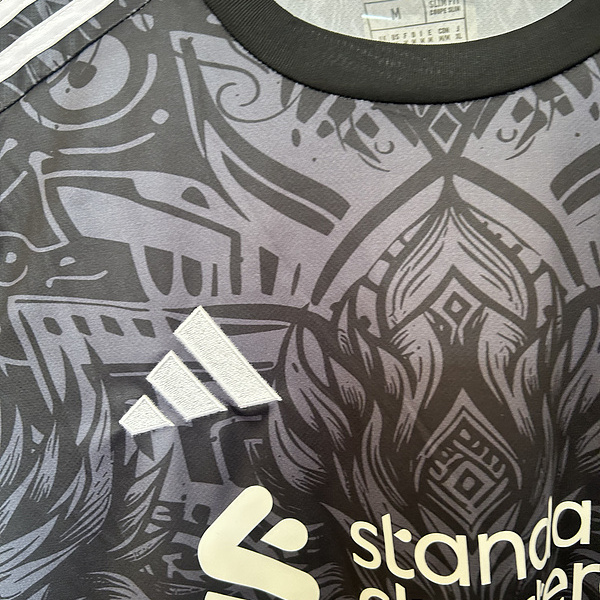 SIUjerseys-Liver.pool 24-25 Purple Fire Phoenix Special Edition Jersey - Fans Version