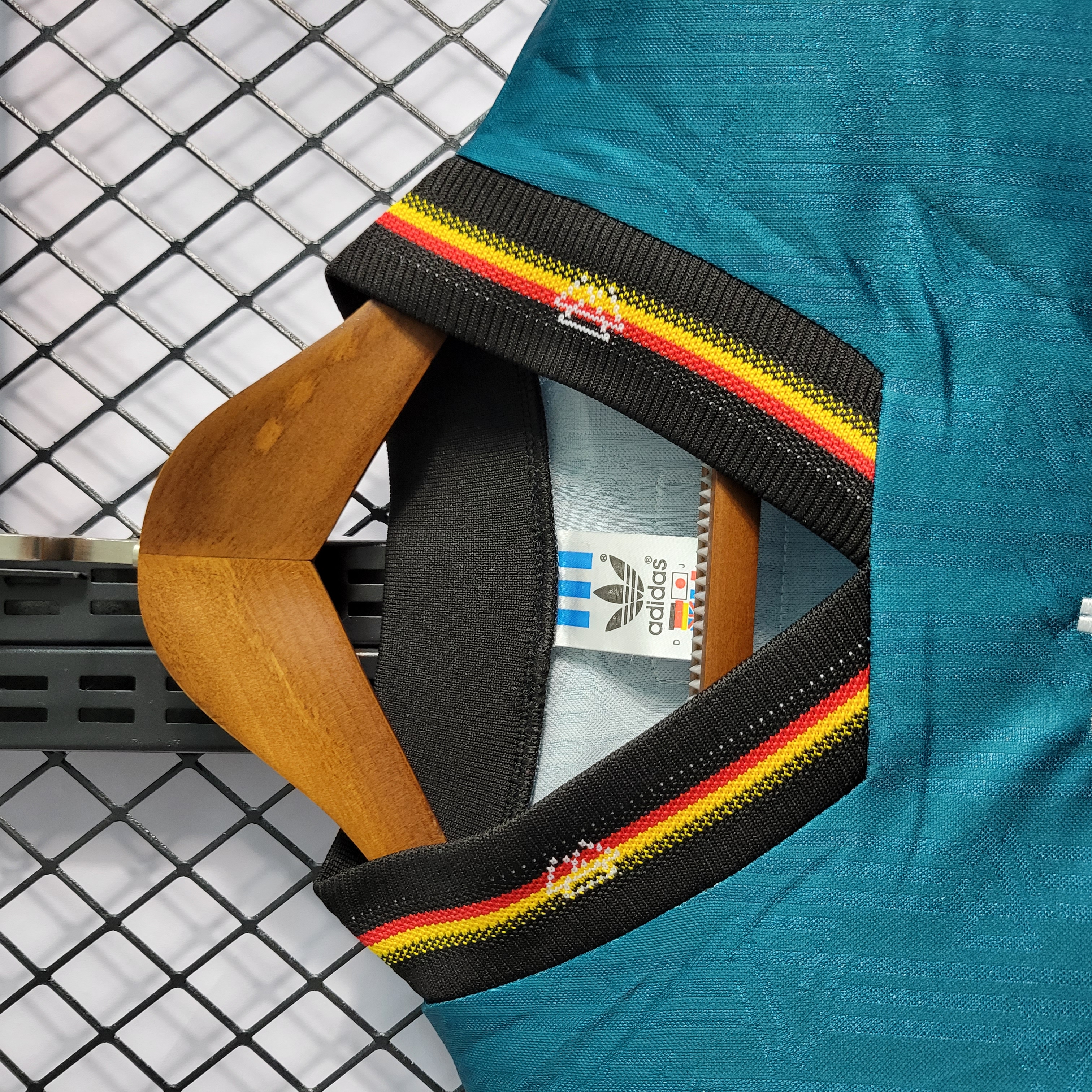 SIUjerseys-Retro Germany 1996 Away Stadium Jersey