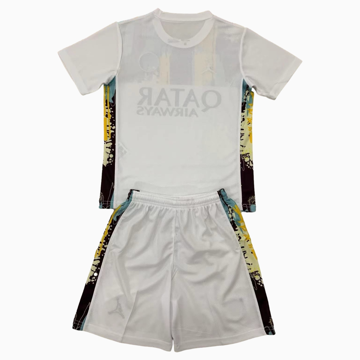 SIUjerseys-Paris Saint-Germain PSG 24-25 JD White Special Edition Kids Kit