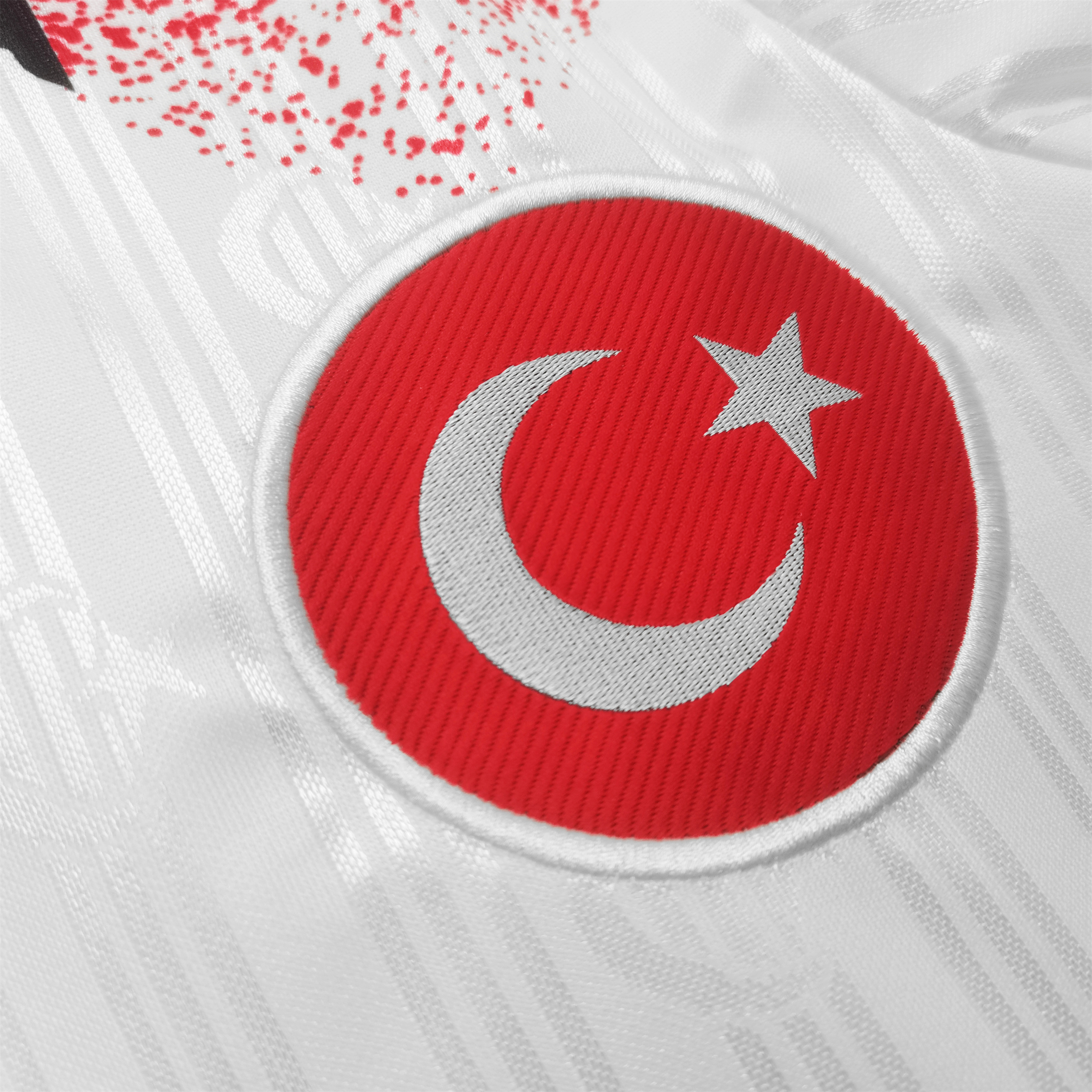 unitedfutballjersey-Retro Turkey 1996 Away Stadium Jersey