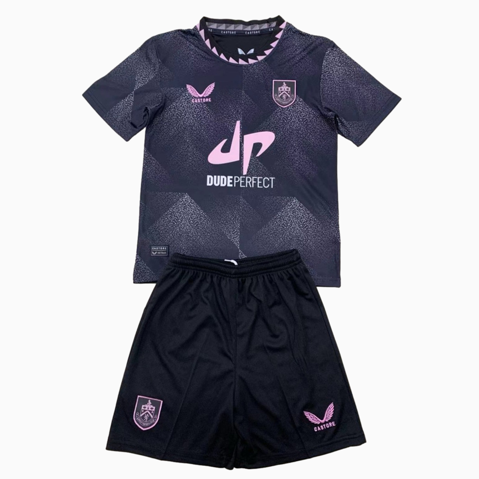 SIUjerseys-Burnley 24-25 Away Kids Kit
