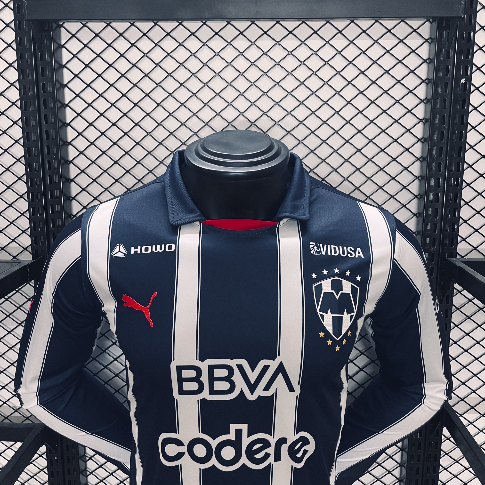 SIUjerseys-Rayados Monterrey 24-25 Home Long Sleeves Jersey - Player Version