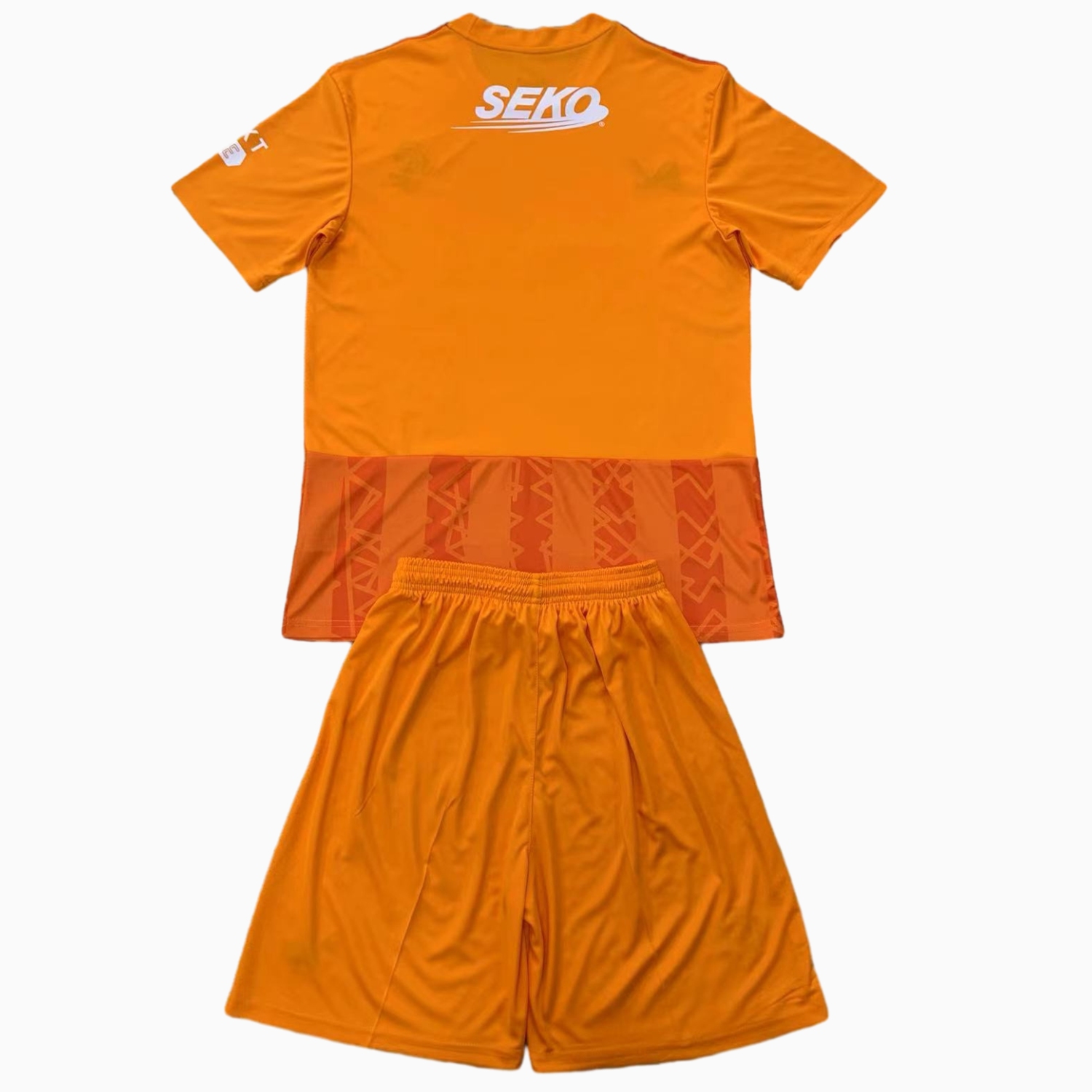 SIUjerseys-Glasgow Rangers 24-25 Orange Goalkeeper Men's Adult Jersey Set - Fans Version