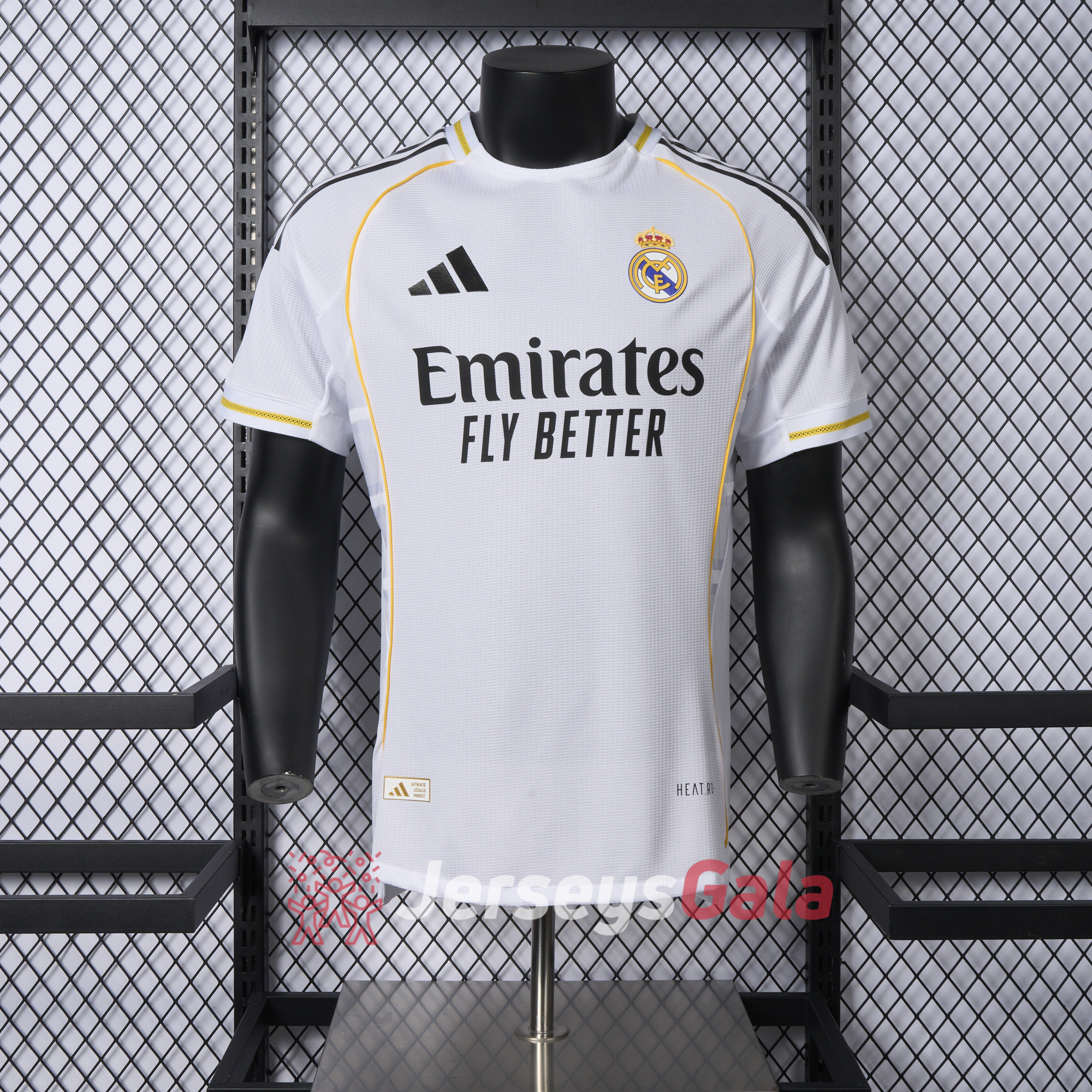 JerseysGala.com | Real Madrid 25-26 Home Jersey (Informal-release Version) - Player Version -Customize Name, Number and Patch | Worldwide Shipping