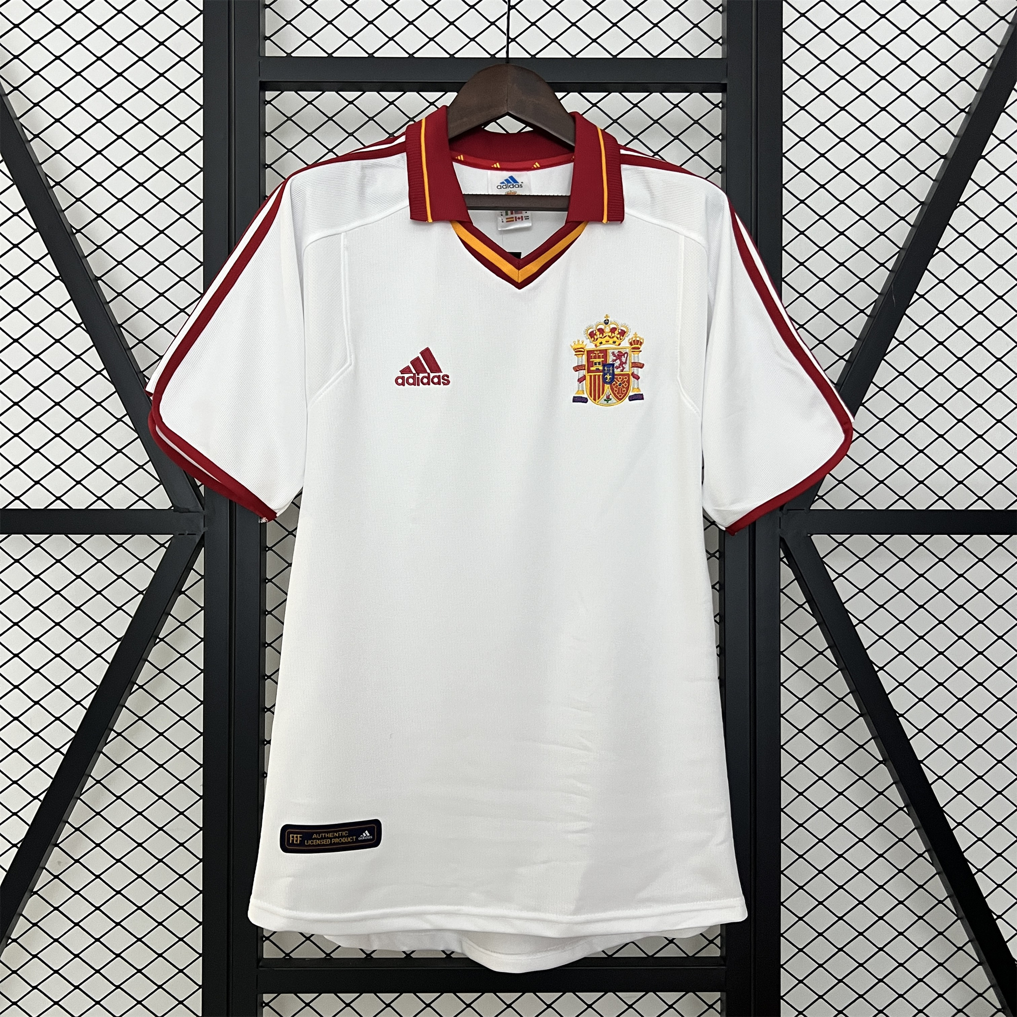 SIUjerseys-Retro Spain 2000 Away Jersey