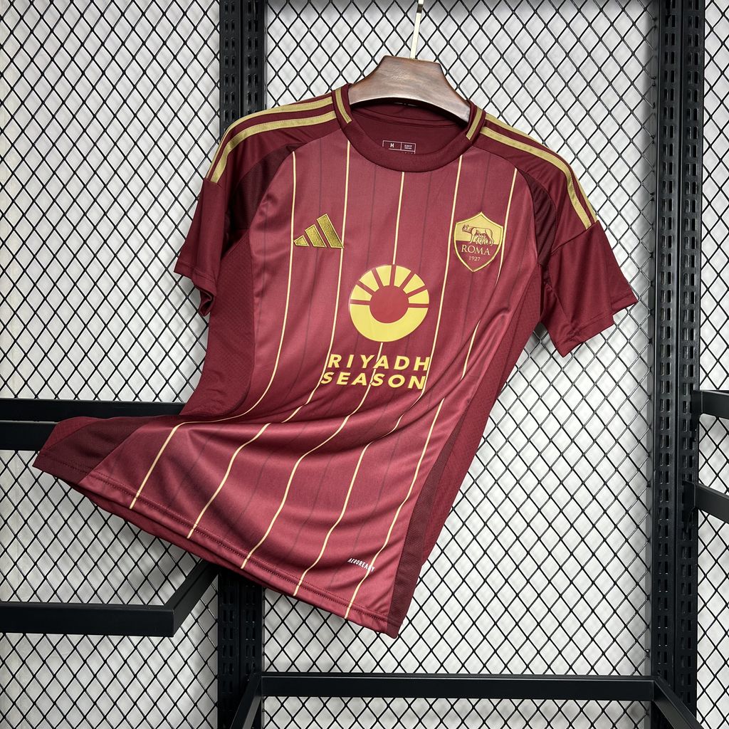 SIUjerseys-AS Roma 24-25 Home Stadium Jersey - Fans Version