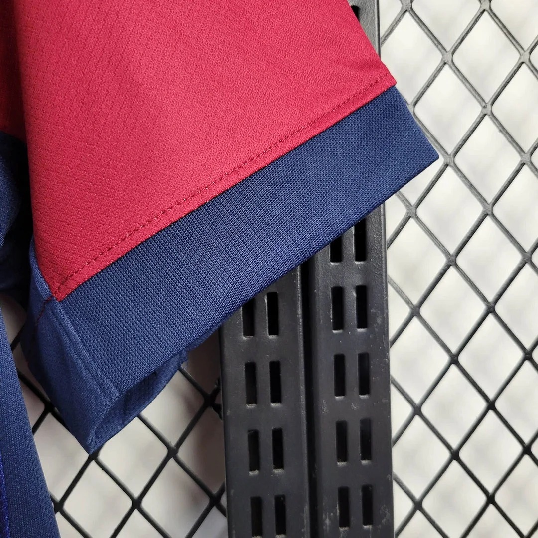 SIUjerseys-Barcelona X Coldplay 24-25 Home Co-Branded Kids Kit