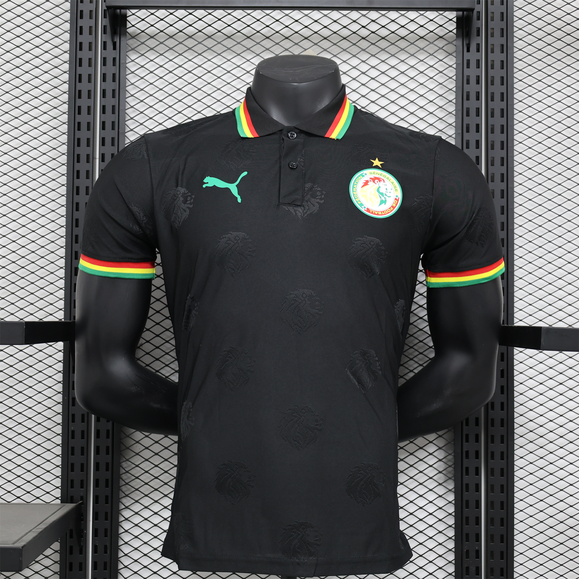 SIUjerseys-Senegal 2024 Black Special Edition Jersey - Player Version