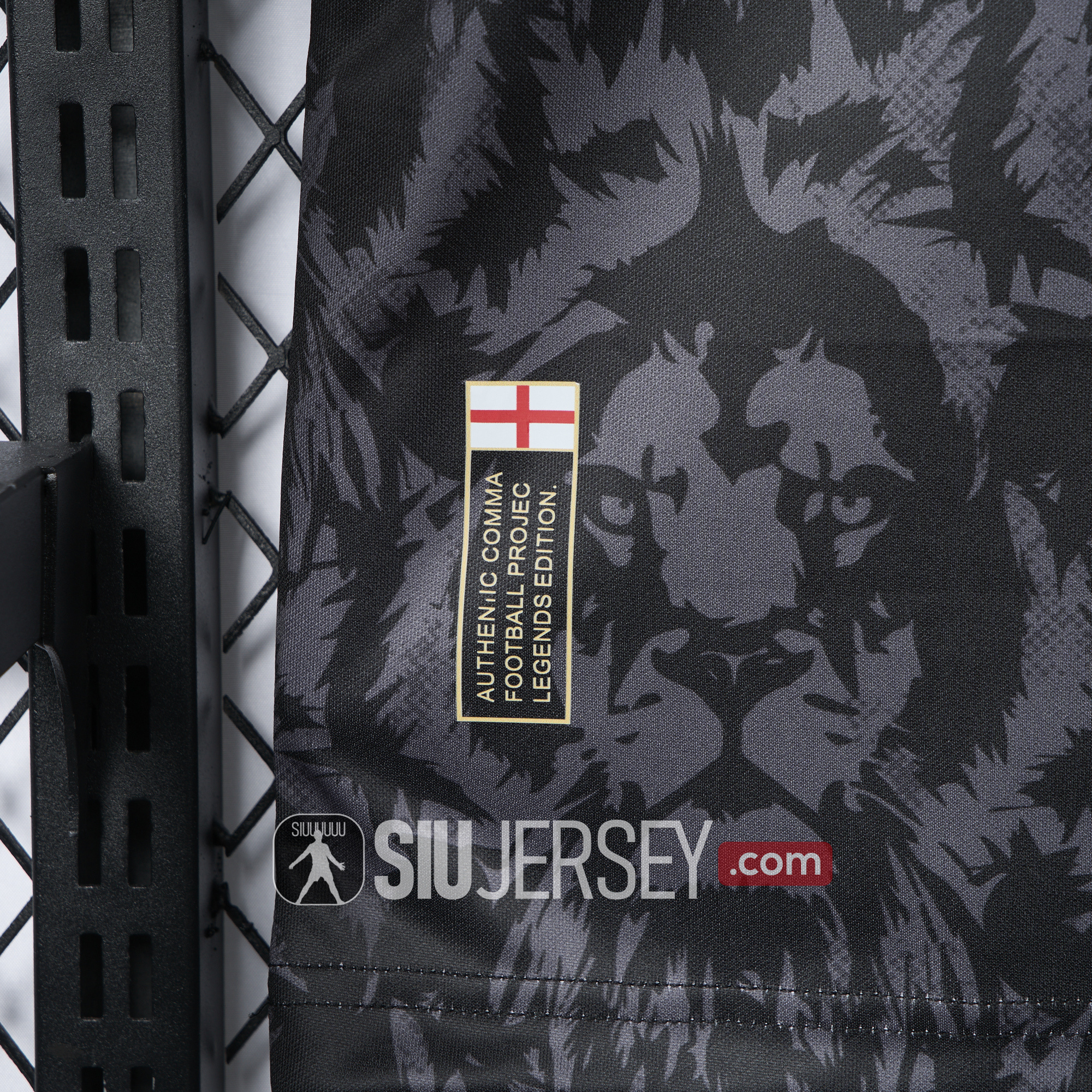 SIUjerseys-England 2024 Black The Lions Special Edition Jersey - Fans Version