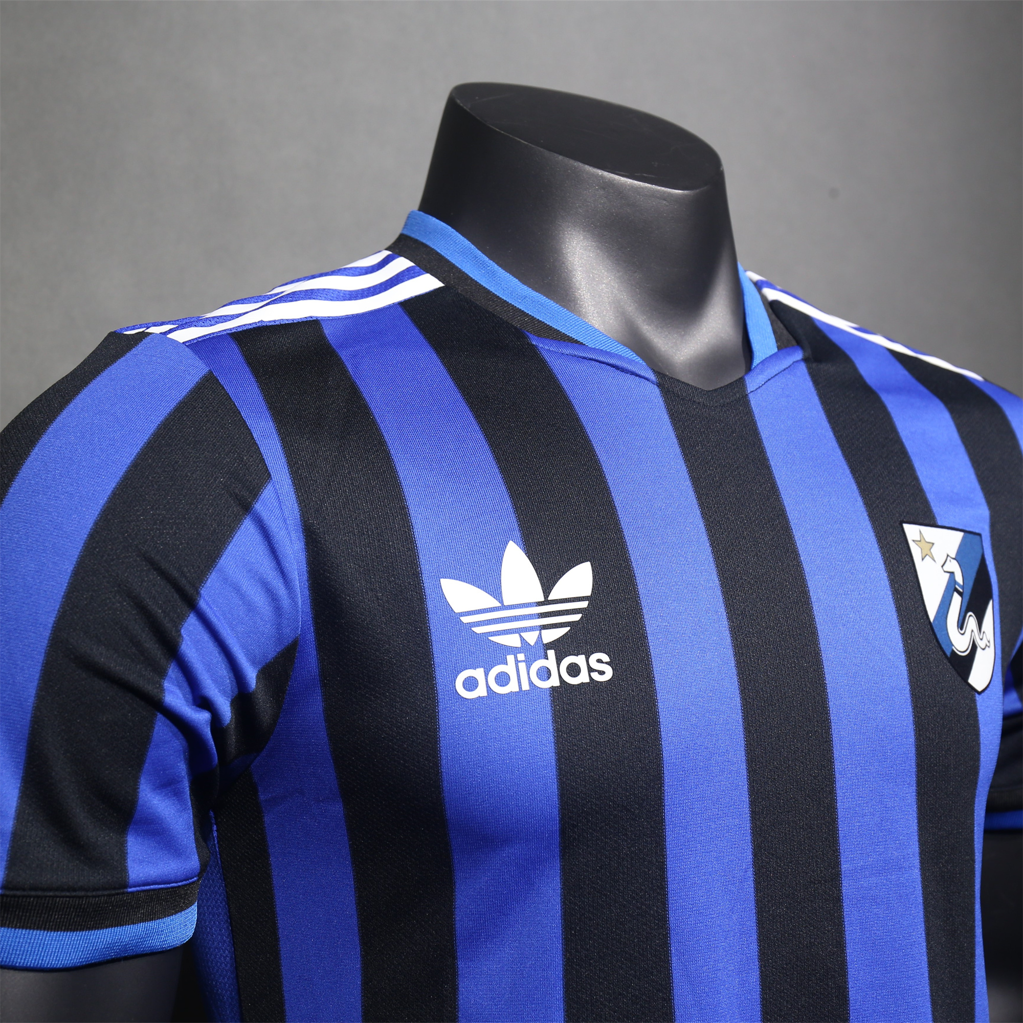 SIUjerseys-Inter Milan 24-25 Trefoil Vintage Unsponsored Special Jersey