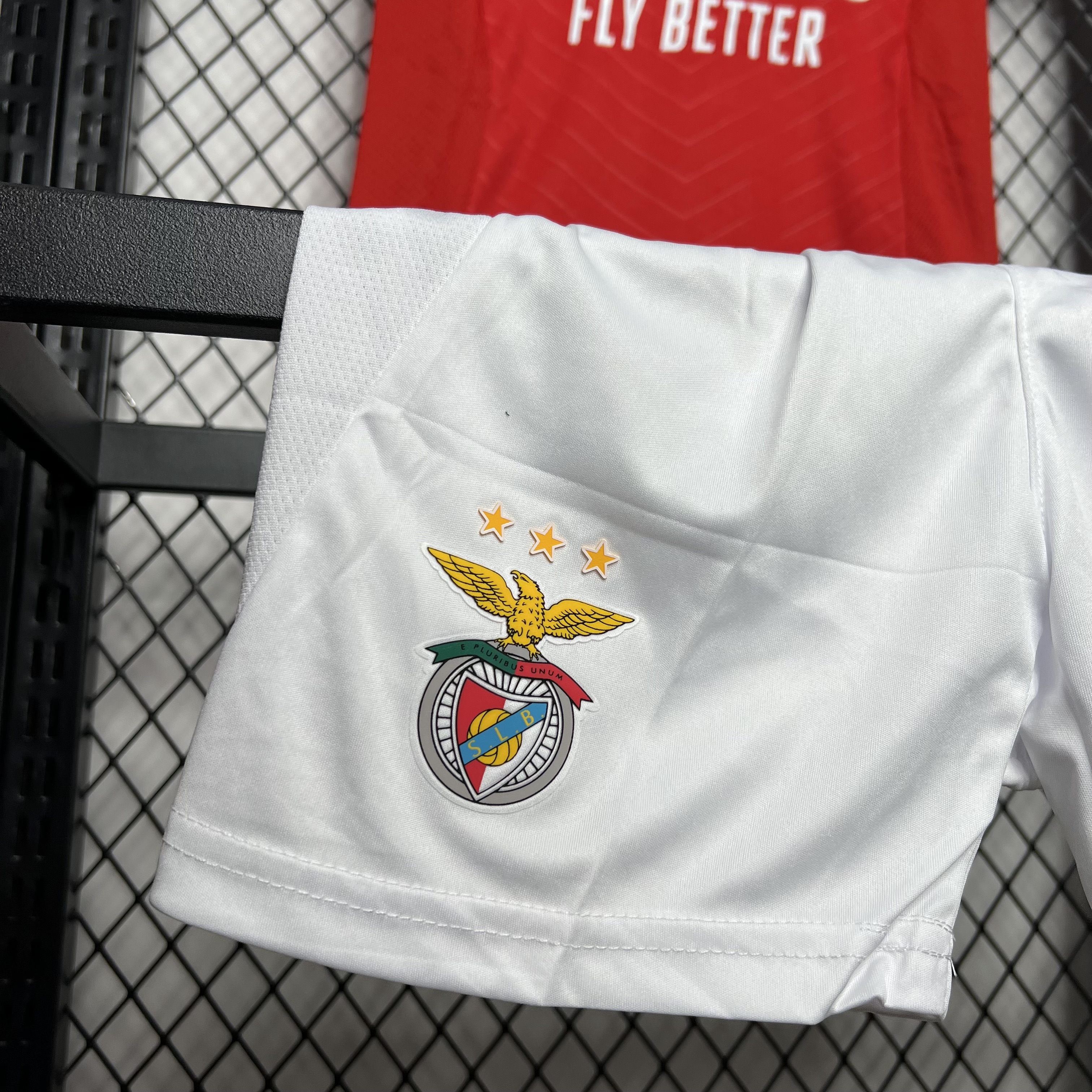 SIUjerseys-Benfica 24-25 Home Stadium Kids Kit