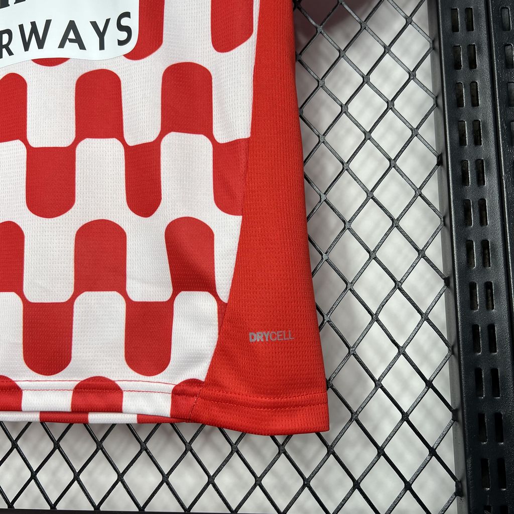 SIUjerseys-Girona 24-25 Home Stadium Kids Kit