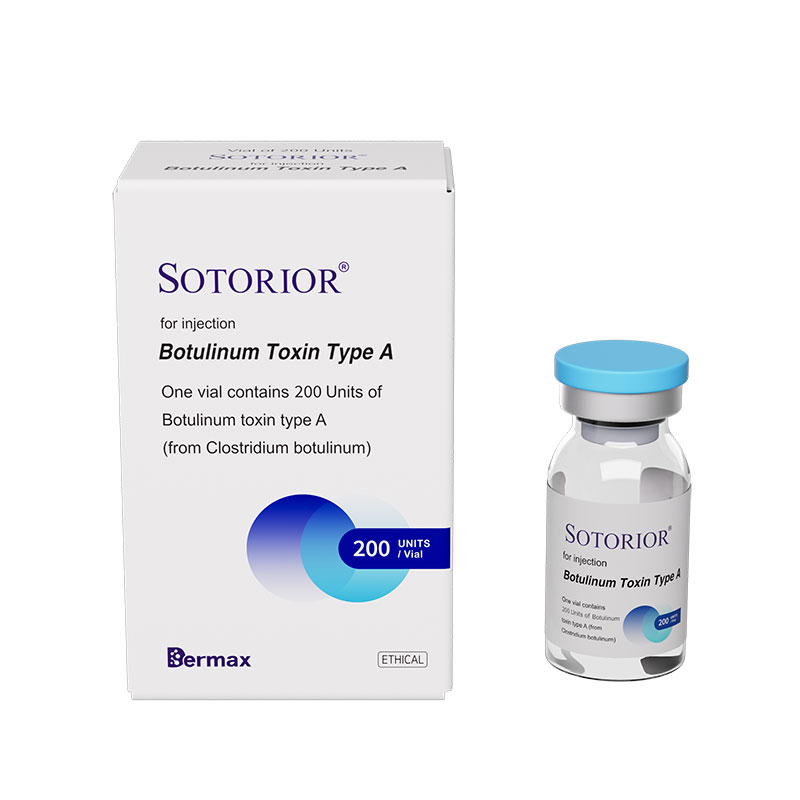 Sotorior clostridium botulinum toxin type a 200U