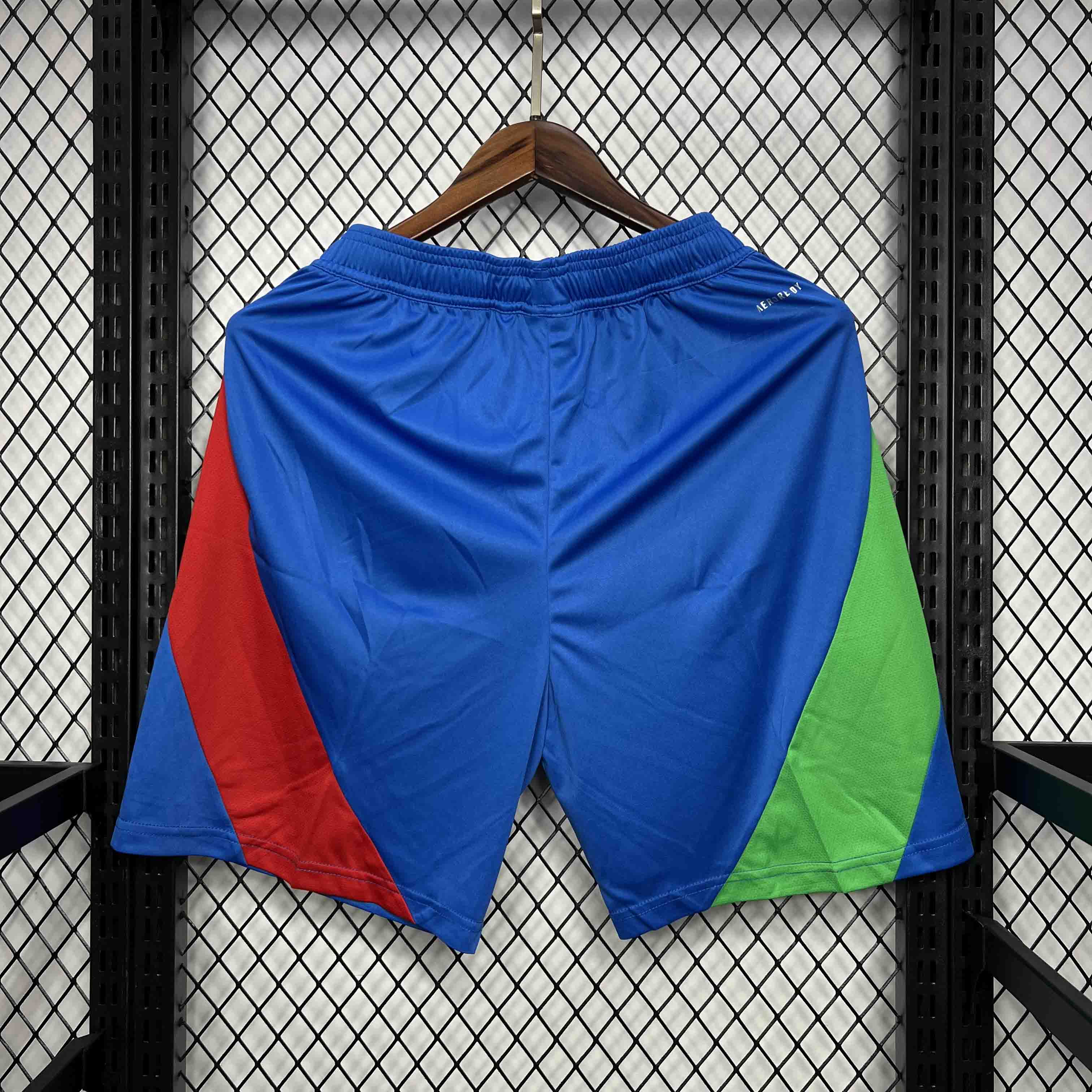 SIUjerseys-Italy 2024 Away Shorts - Fans Version