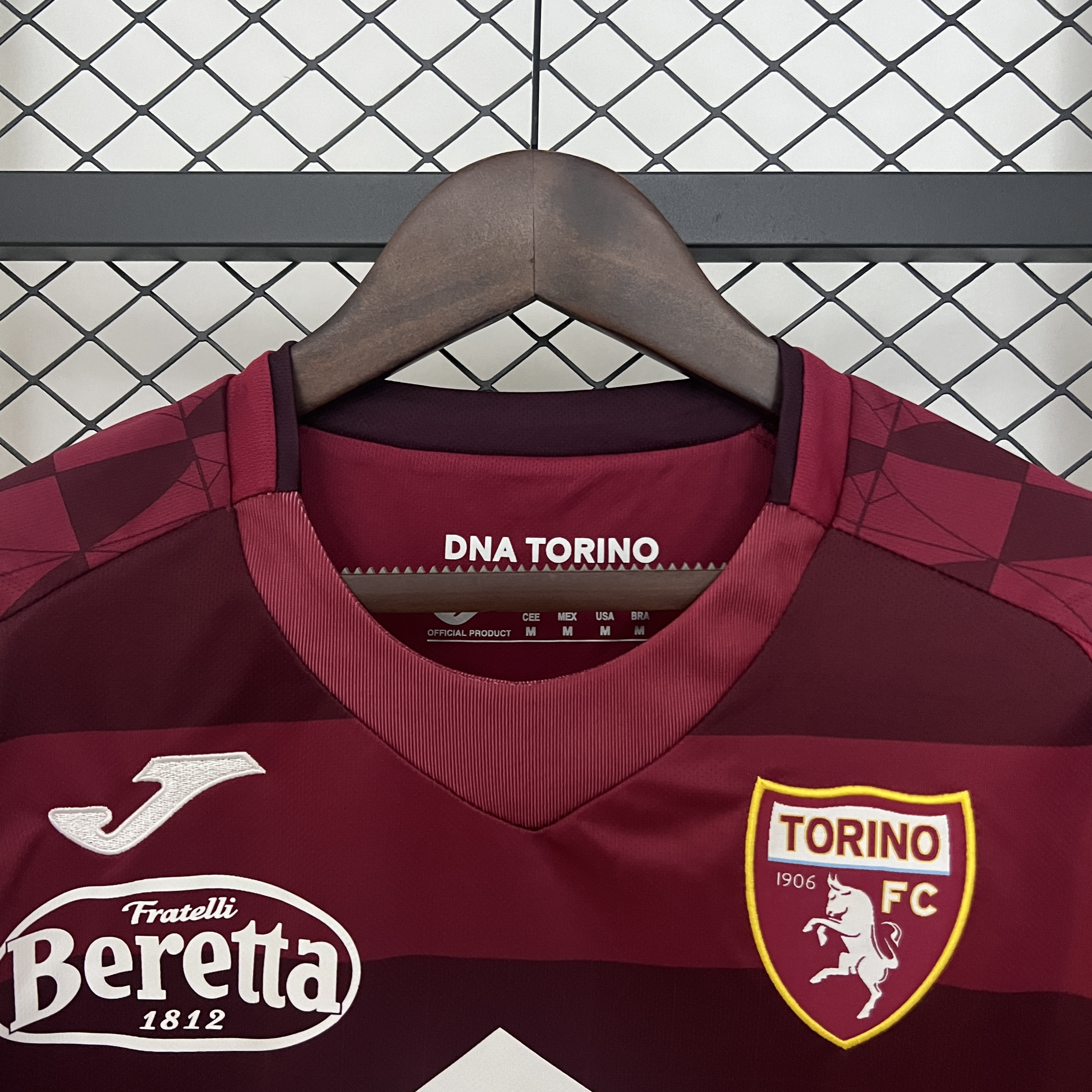 unitedfutballjersey-Torino 24-25 Home Jersey - Fans Version