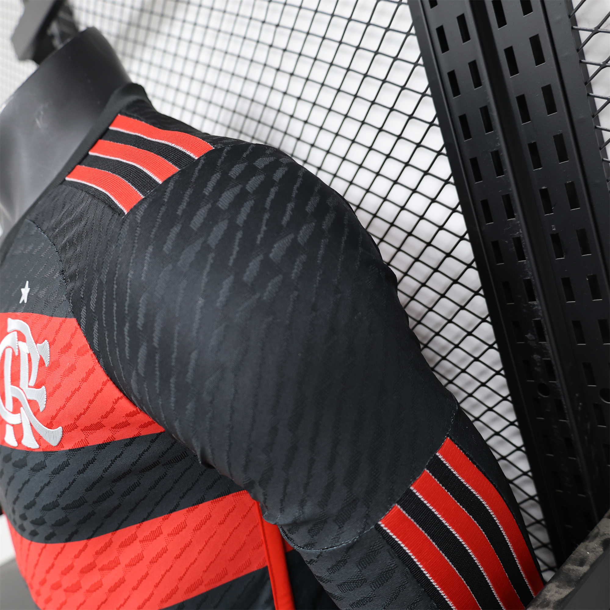 unitedfutballjersey-Flamengo 2024 Home Long Sleeve Jersey - Player Version