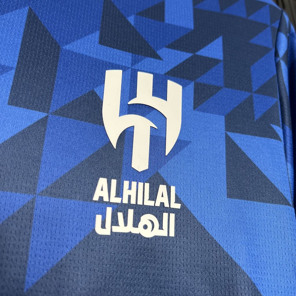 SIUjerseys-Al Hilal Riyadh Crescent 24-25 Home Jersey - Fans Version