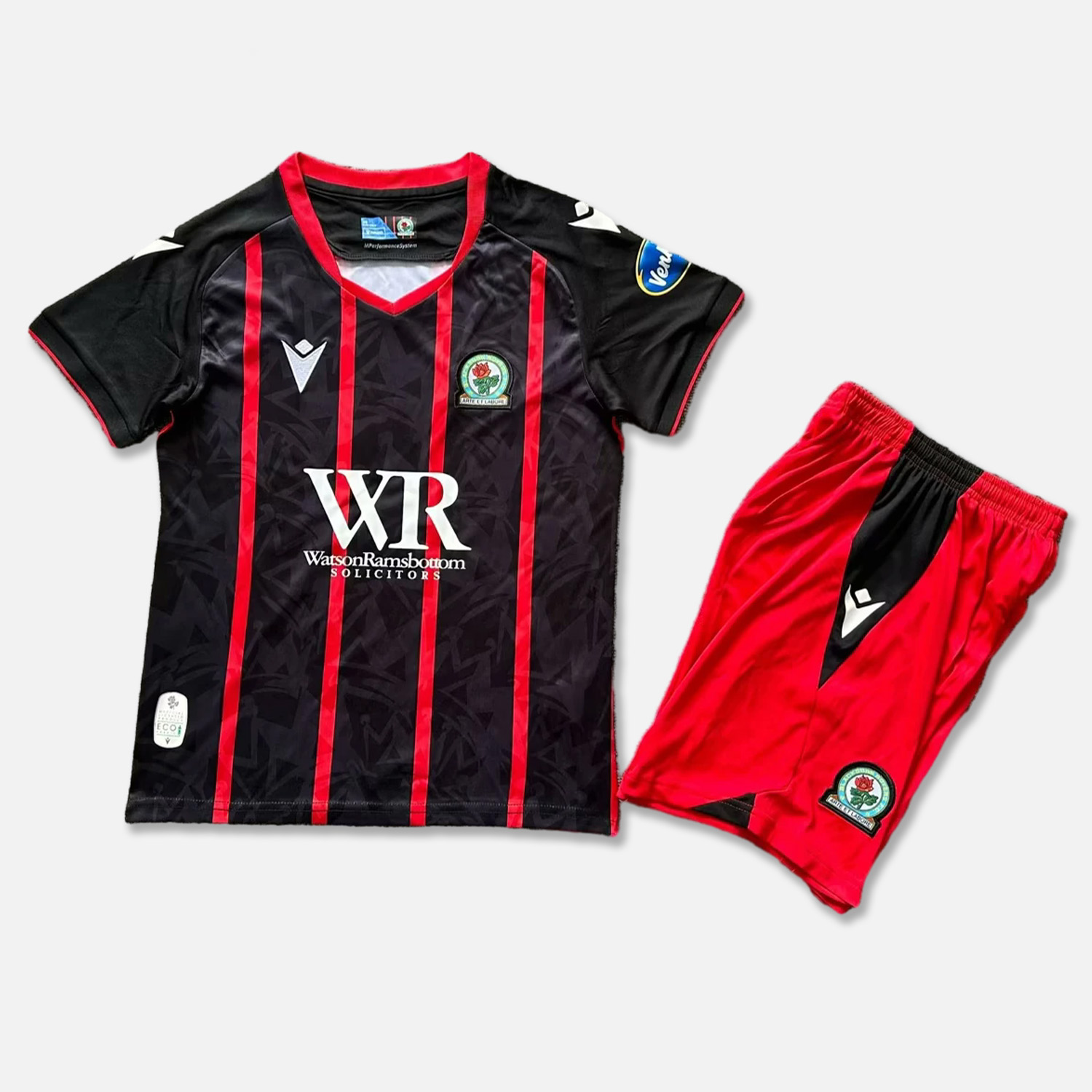 unitedfutballjersey-Blackburn Rovers 24-25 Away Kids Kit