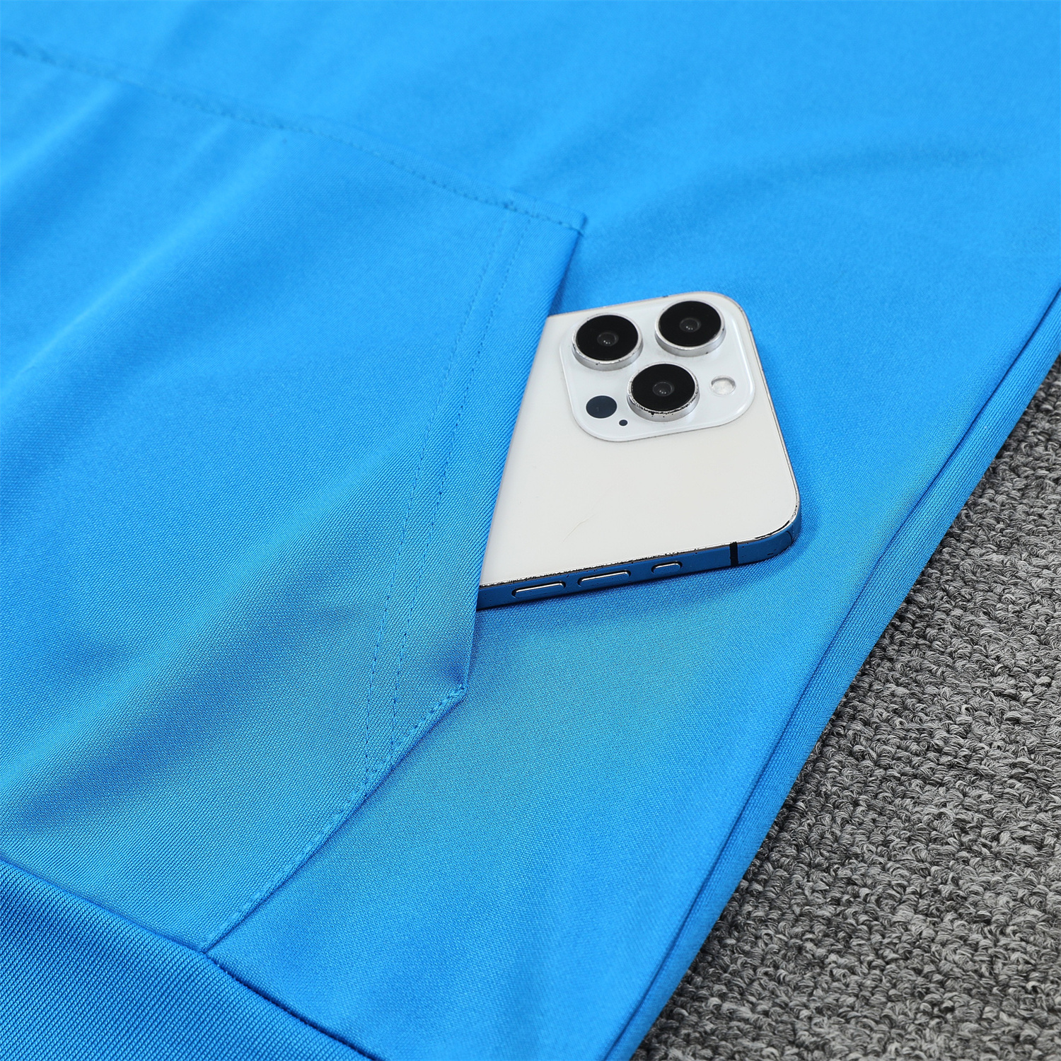 unitedfutballjersey-C.H.E.L.S.E.A 24-25 Training Hoodie Set - Blue Hoodie and Deep Blue Pants