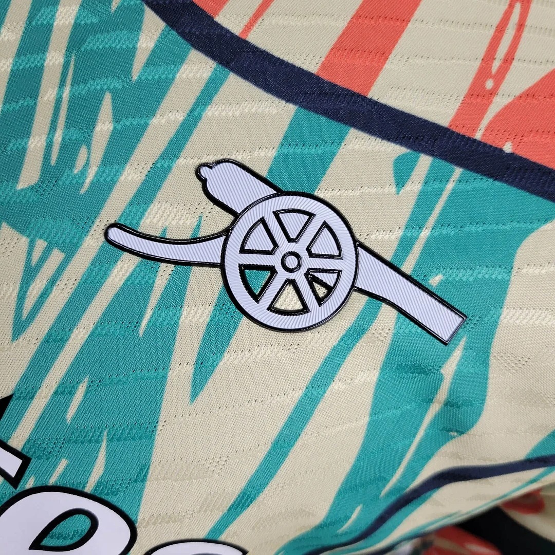 SIUjerseys-Arsenal 24-25 Red Green Pre-match Jersey - Player Version