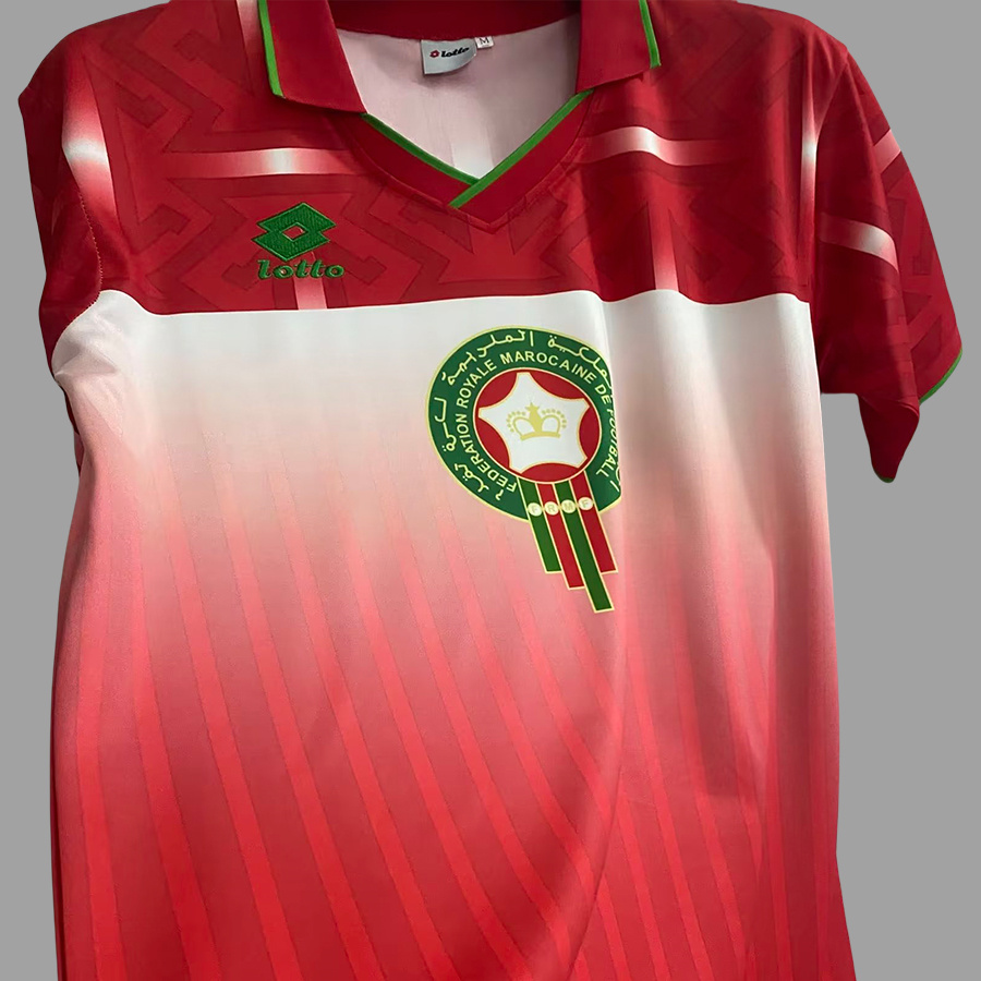 SIUjerseys-Retro Morocco 1994 Home Jersey