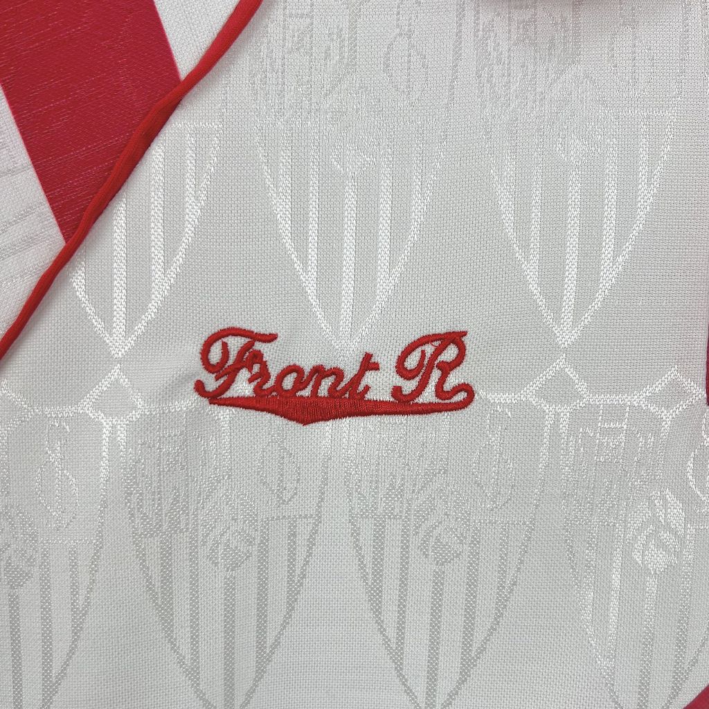 SIUjerseys-Retro Sevilla FC 1992-93 Home Jersey with Chest Sponsor