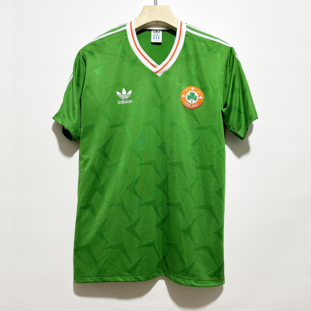 SIUjerseys-Retro Ireland 1990 Home Unsponsored Jersey
