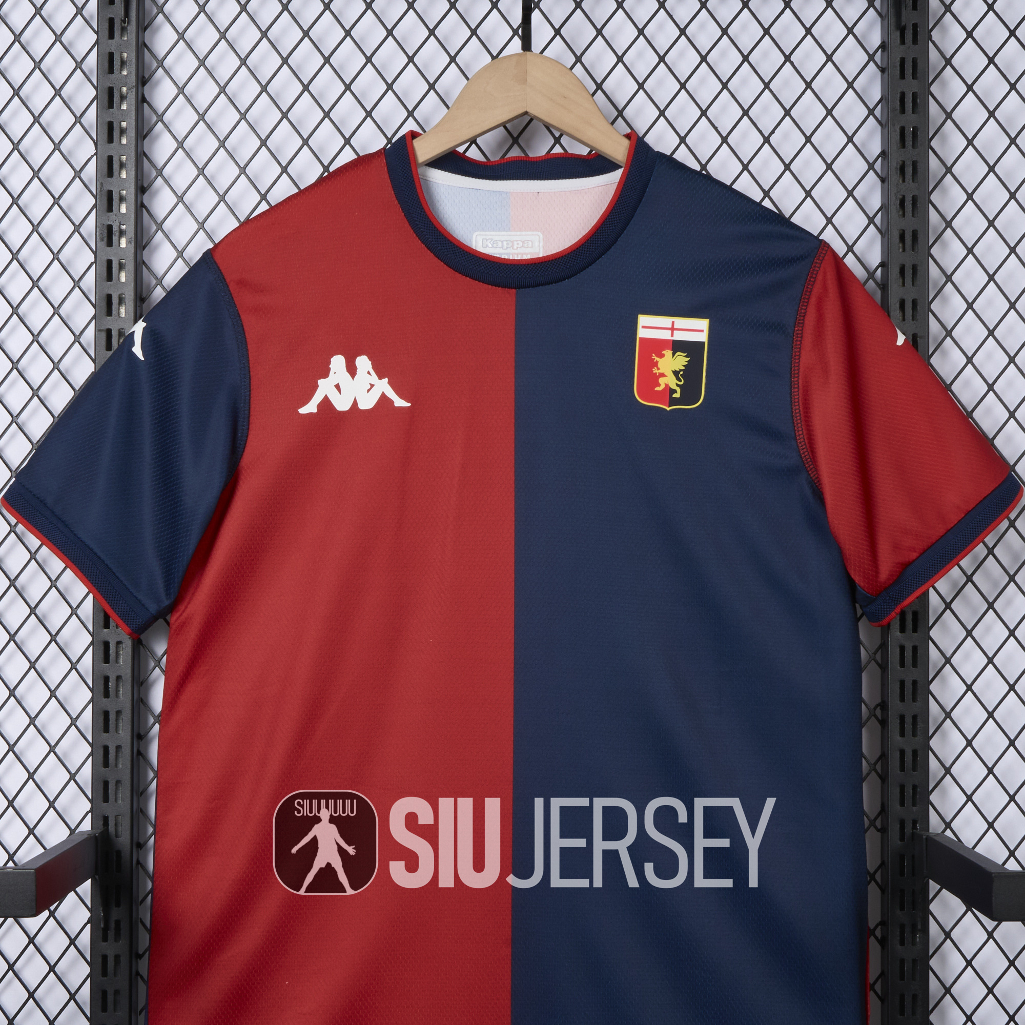 SIUjerseys-Genoa 24-25 Home Unsponsored Jersey - Fans Version