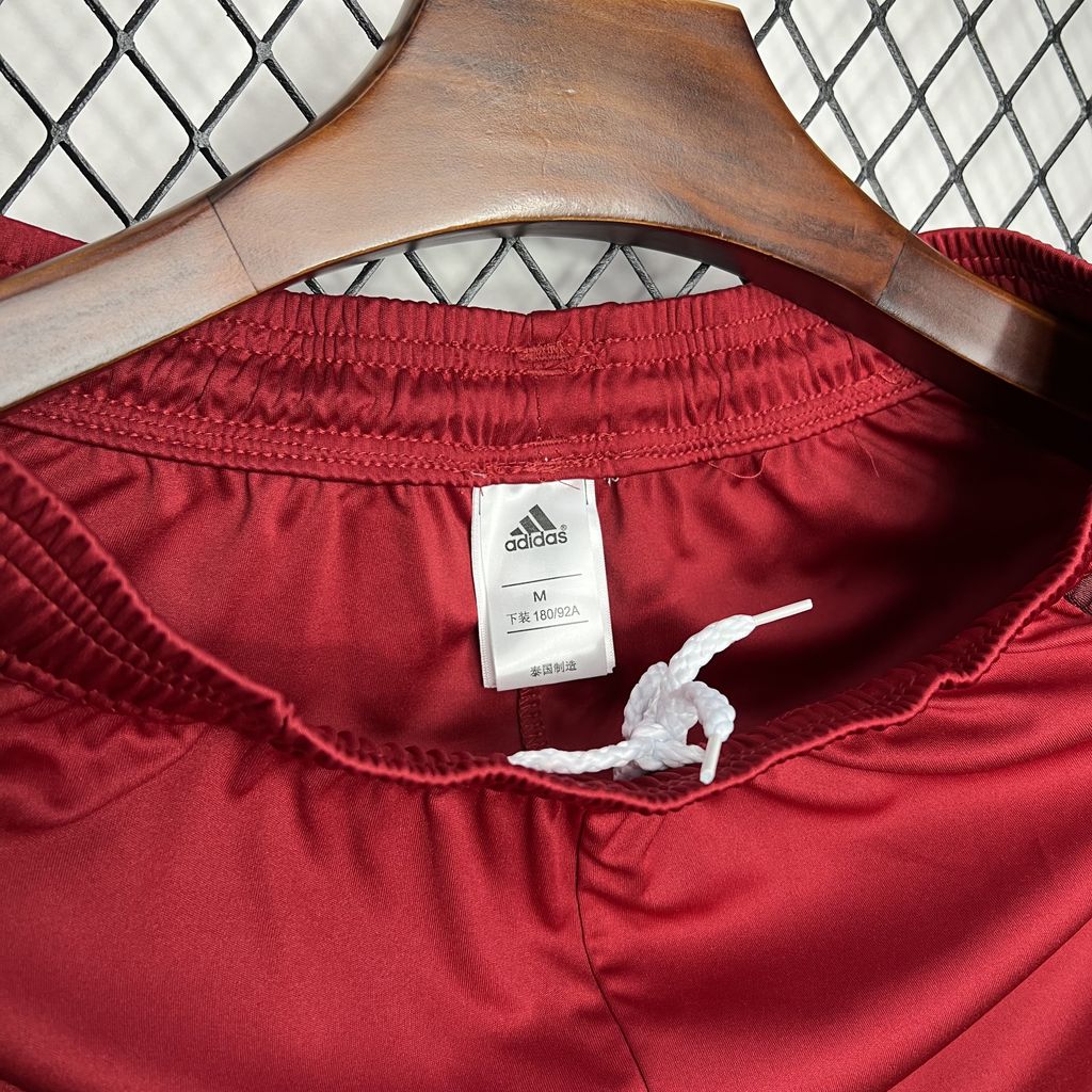 SIUjerseys-AS Roma 24-25 Home Stadium Shorts - Fans Version