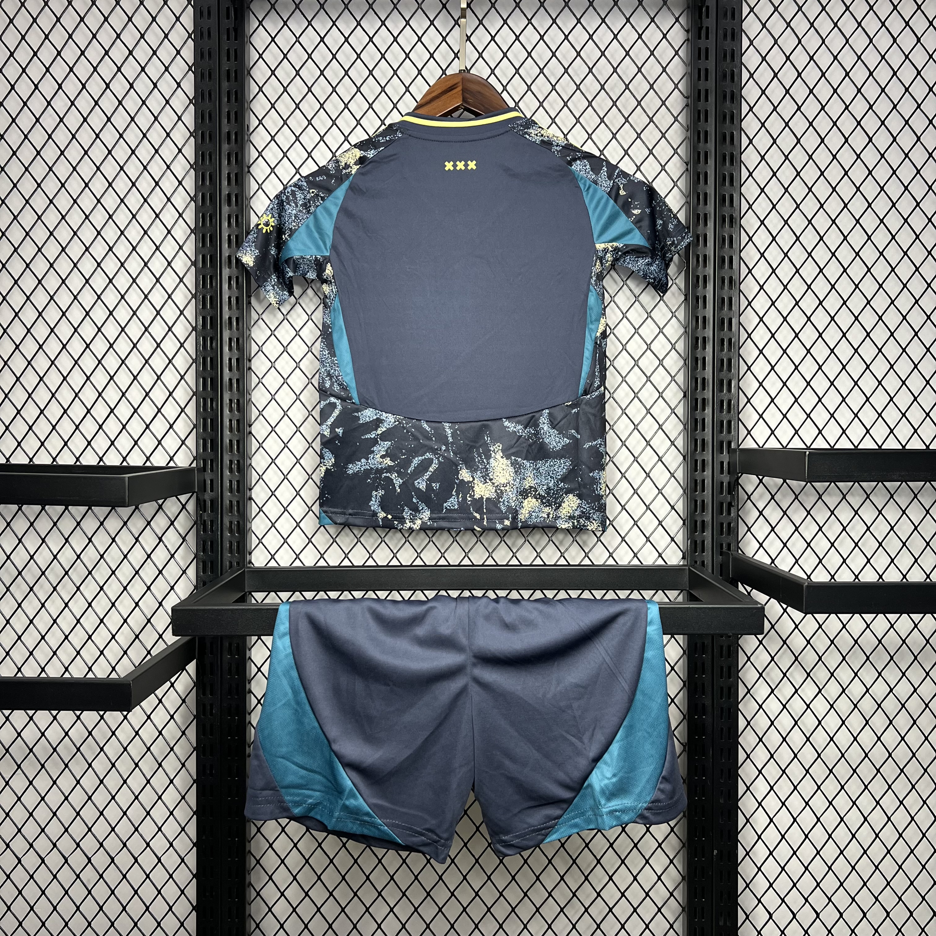 SIUjerseys-Ajax 24-25 Away Kids Kit