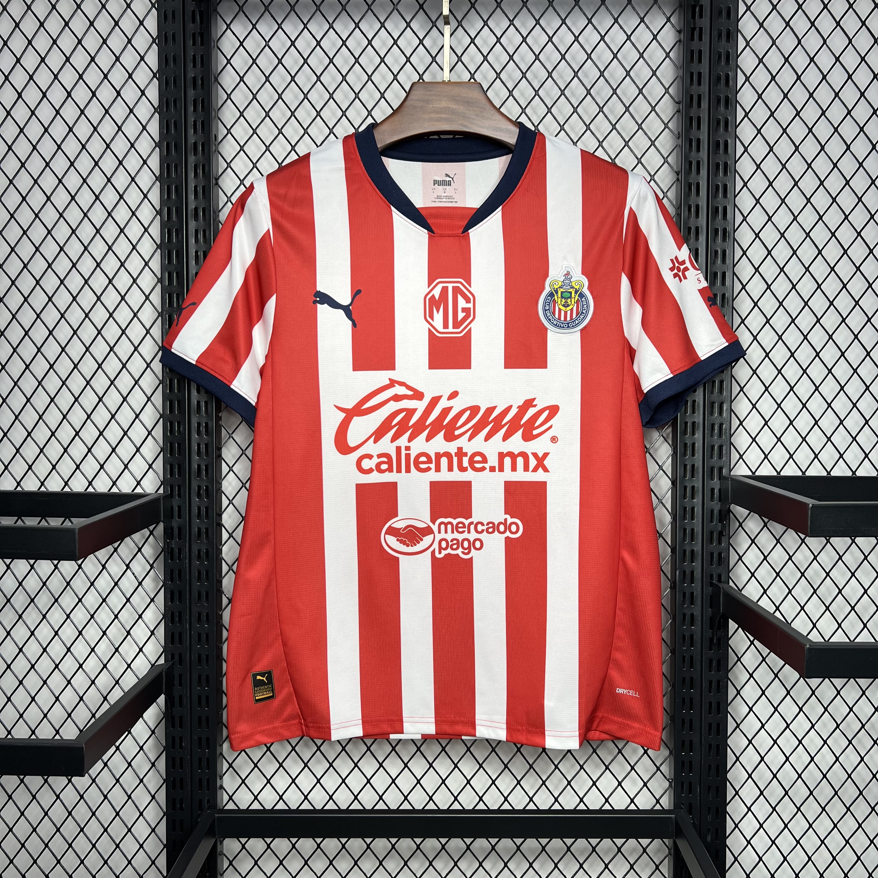 ManixJersey.com | Chivas de Guadalajara 24-25 Home Stadium Jersey - Fans Version -Customize Name, Number and Patch | Worldwide Shipping