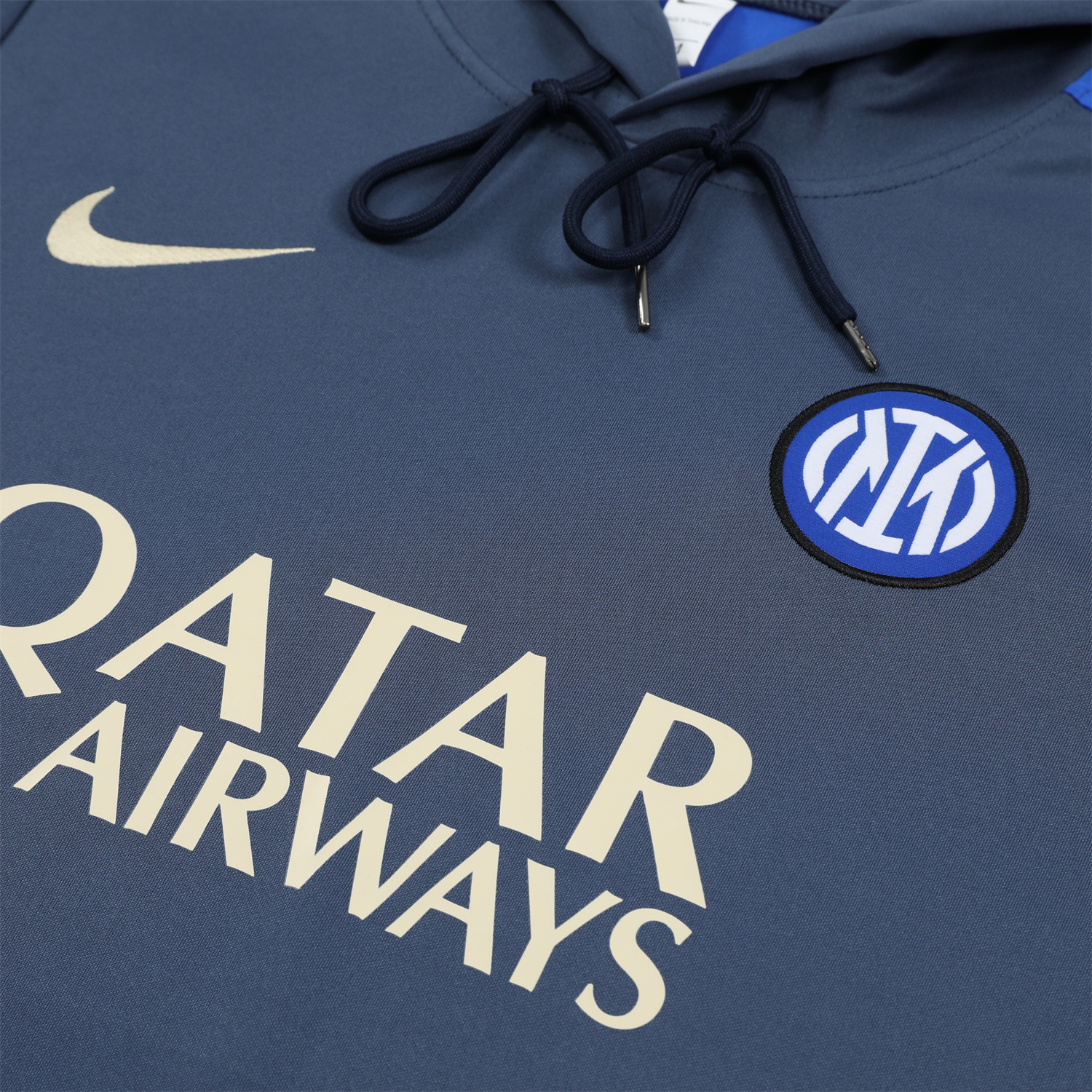 SIUjerseys-Inter Milan 24-25 Training Hoodie Set - Blue - Gray Hoodie and Pants