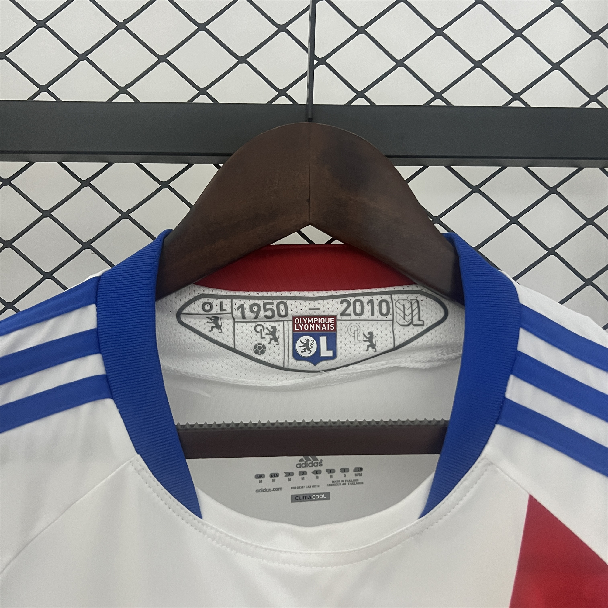 SIUjerseys-Retro Olympique Lyonnais Lyon 2010-11 Home Jersey
