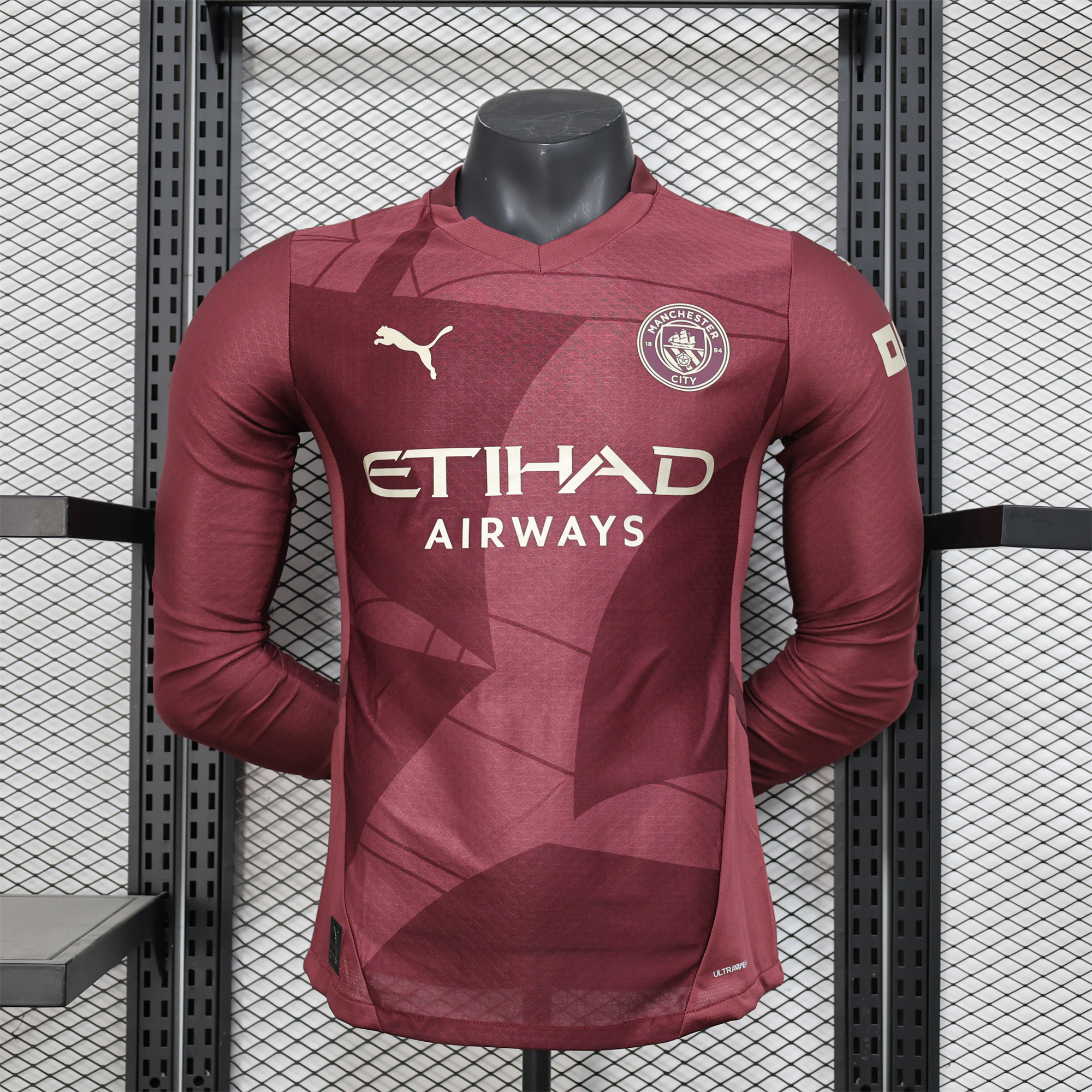 SIUjerseys-Manchester City 24-25 Third Long Sleeves Jersey - Player Version
