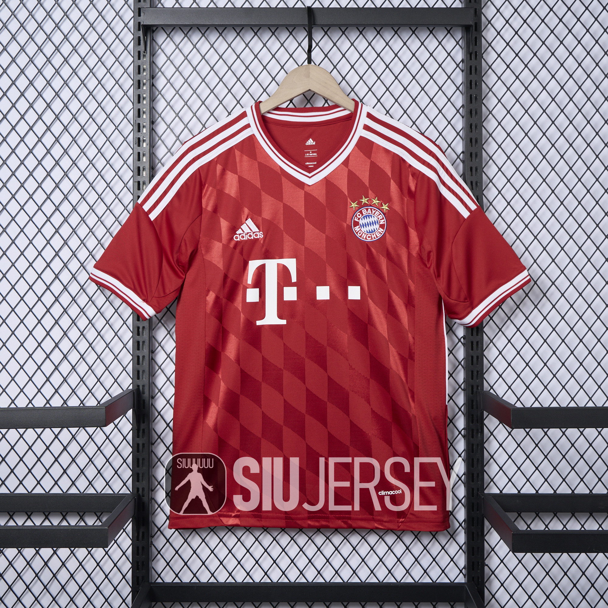 SIUjerseys-Retro Bayern Munich 13-14 Home Jersey