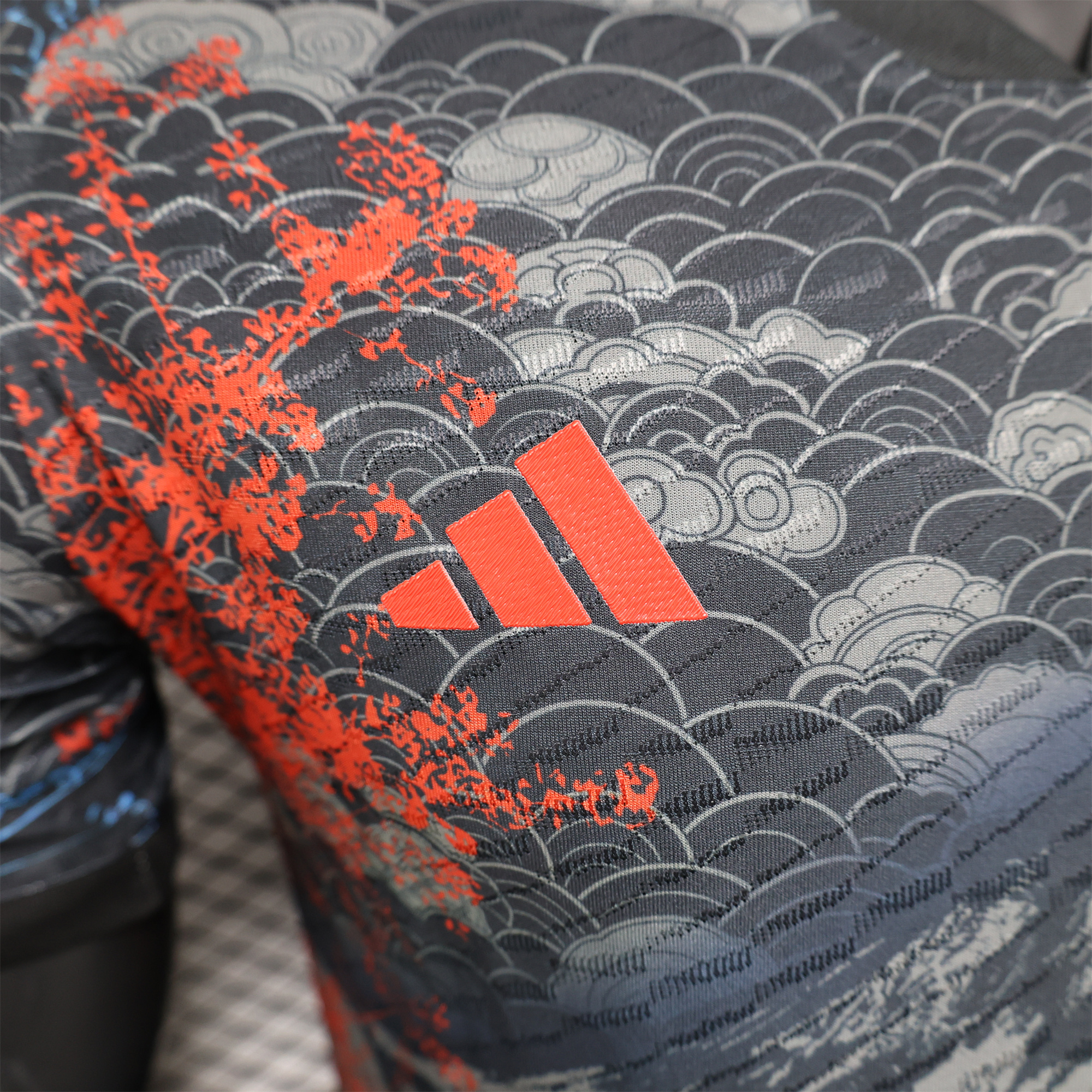 unitedfutballjersey-Japan 2024 Fuji Mountain Special Edition Black Jersey - Player Version