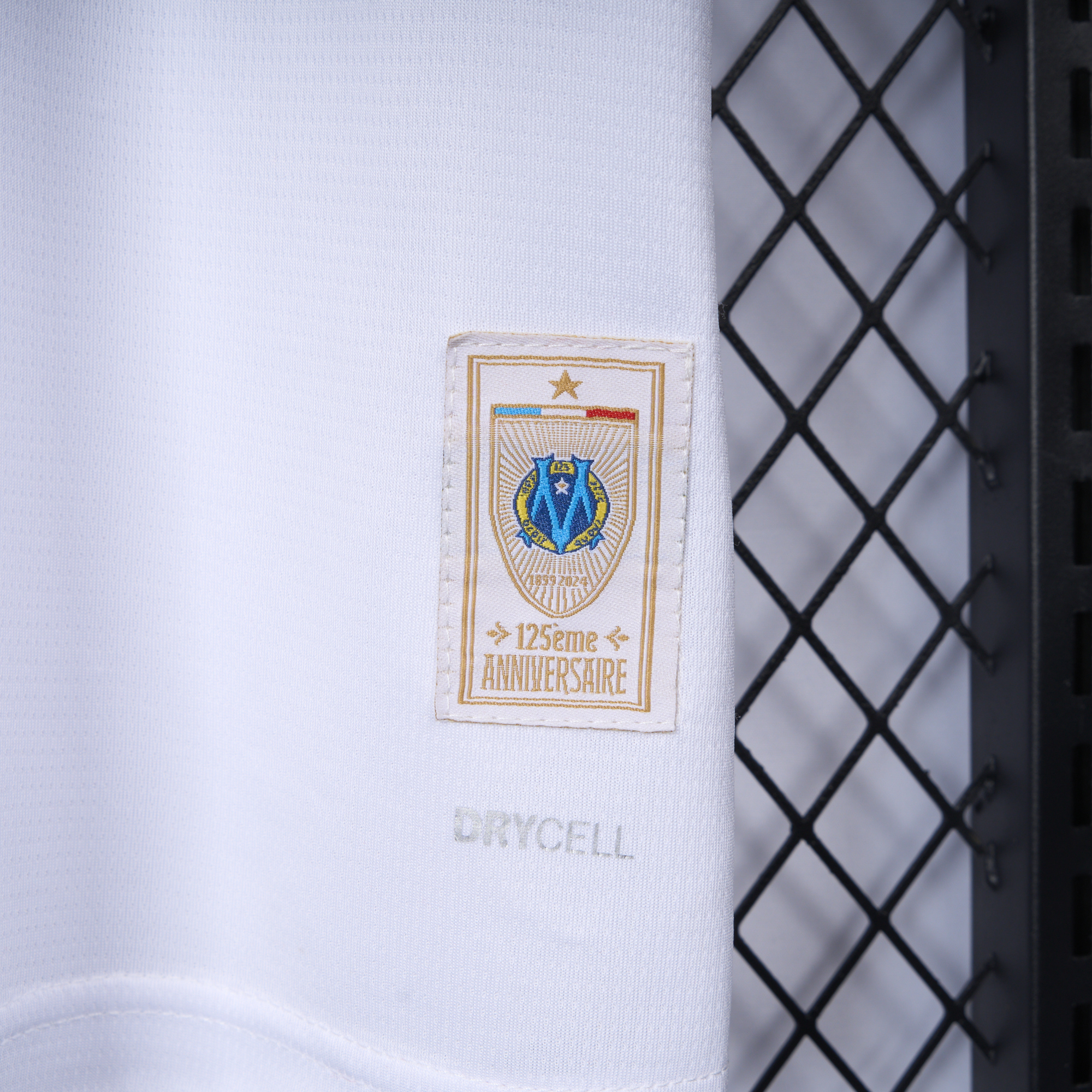 SIUjerseys-Marseille 24-25 125th Anniversary White Jersey - Fans Version