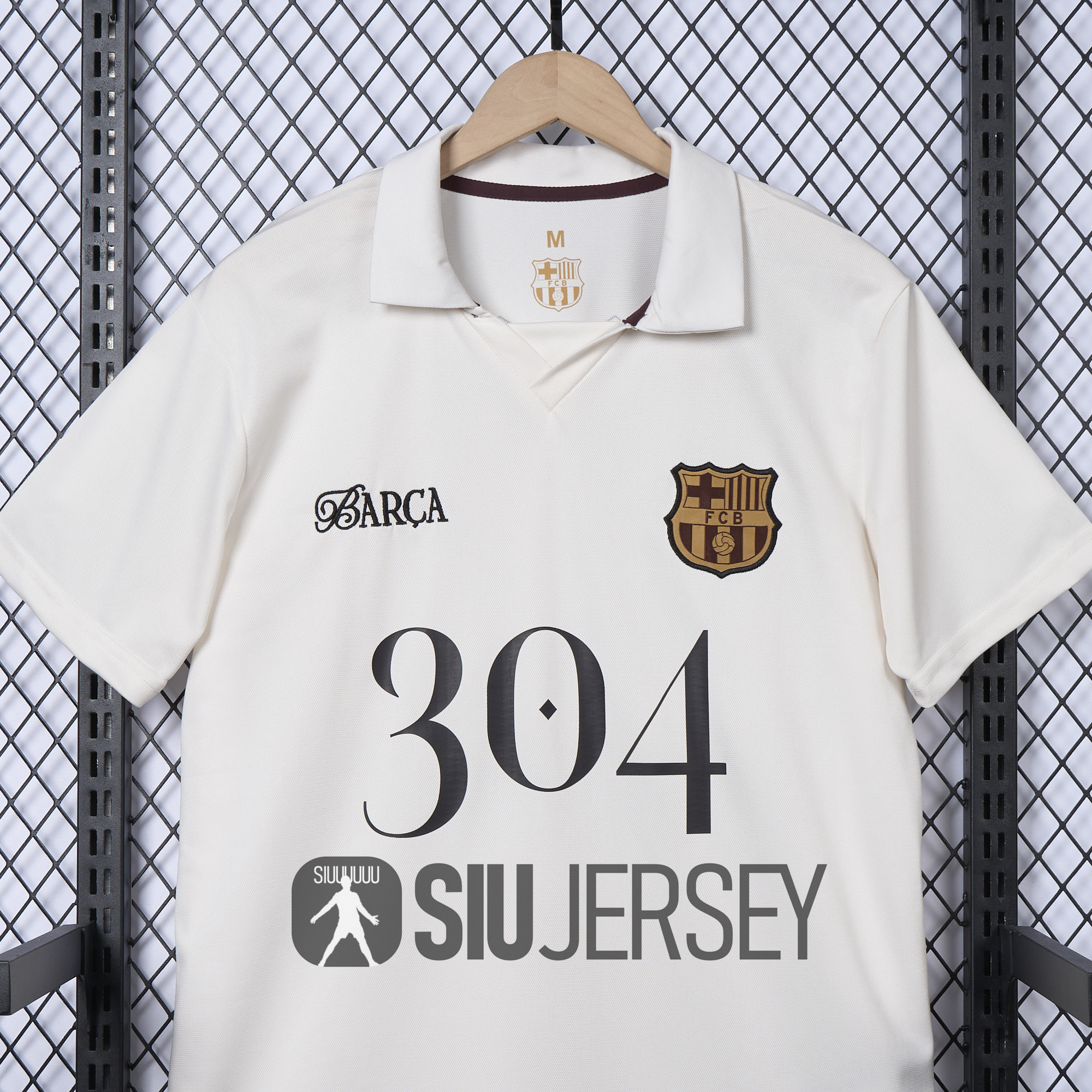 SIUjerseys-Barcelona 24-25 Yamal Anniversary White Jersey - Fans Version