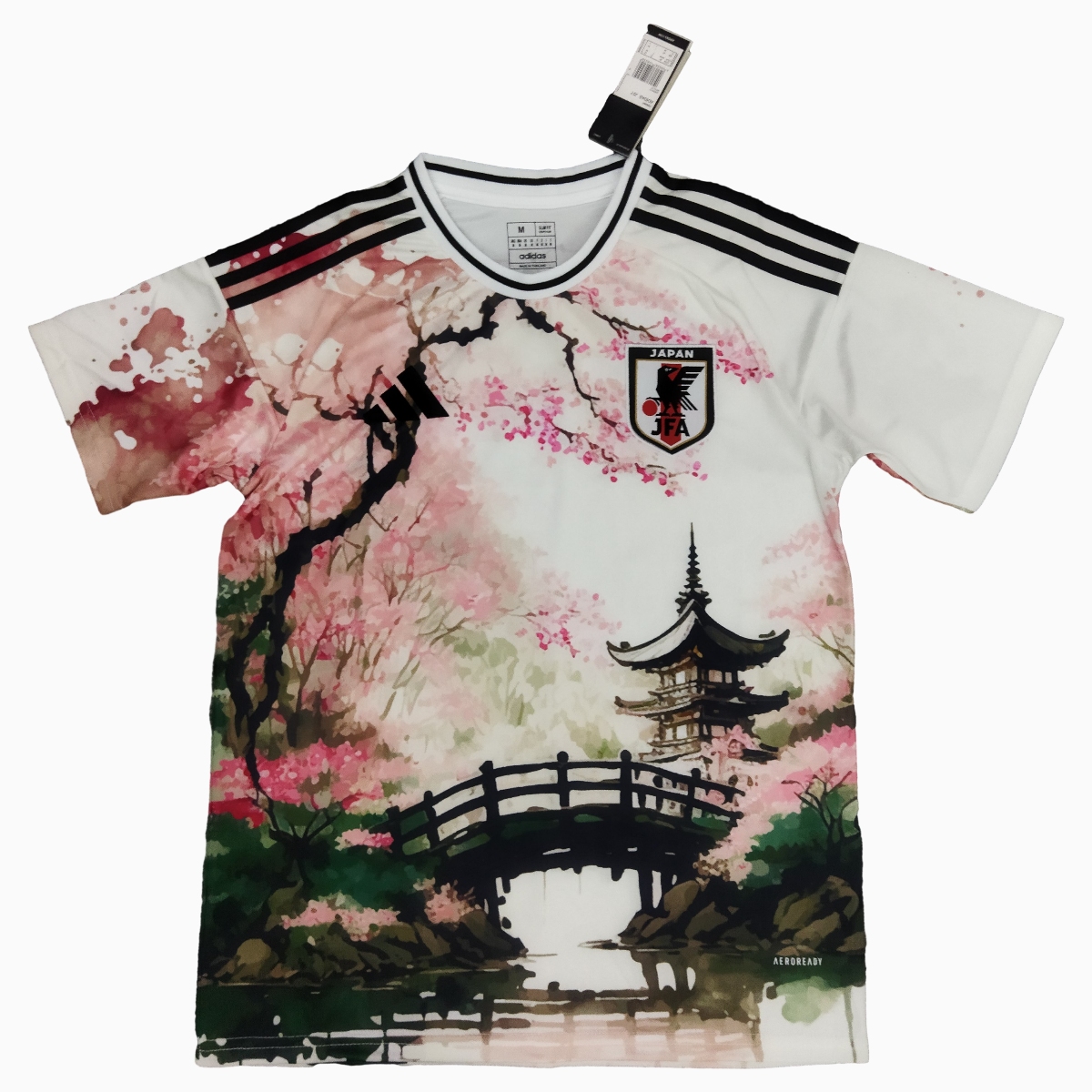 SIUjerseys-Japan 2024 Sakura Tree Special Edition White Jersey - Fans Version