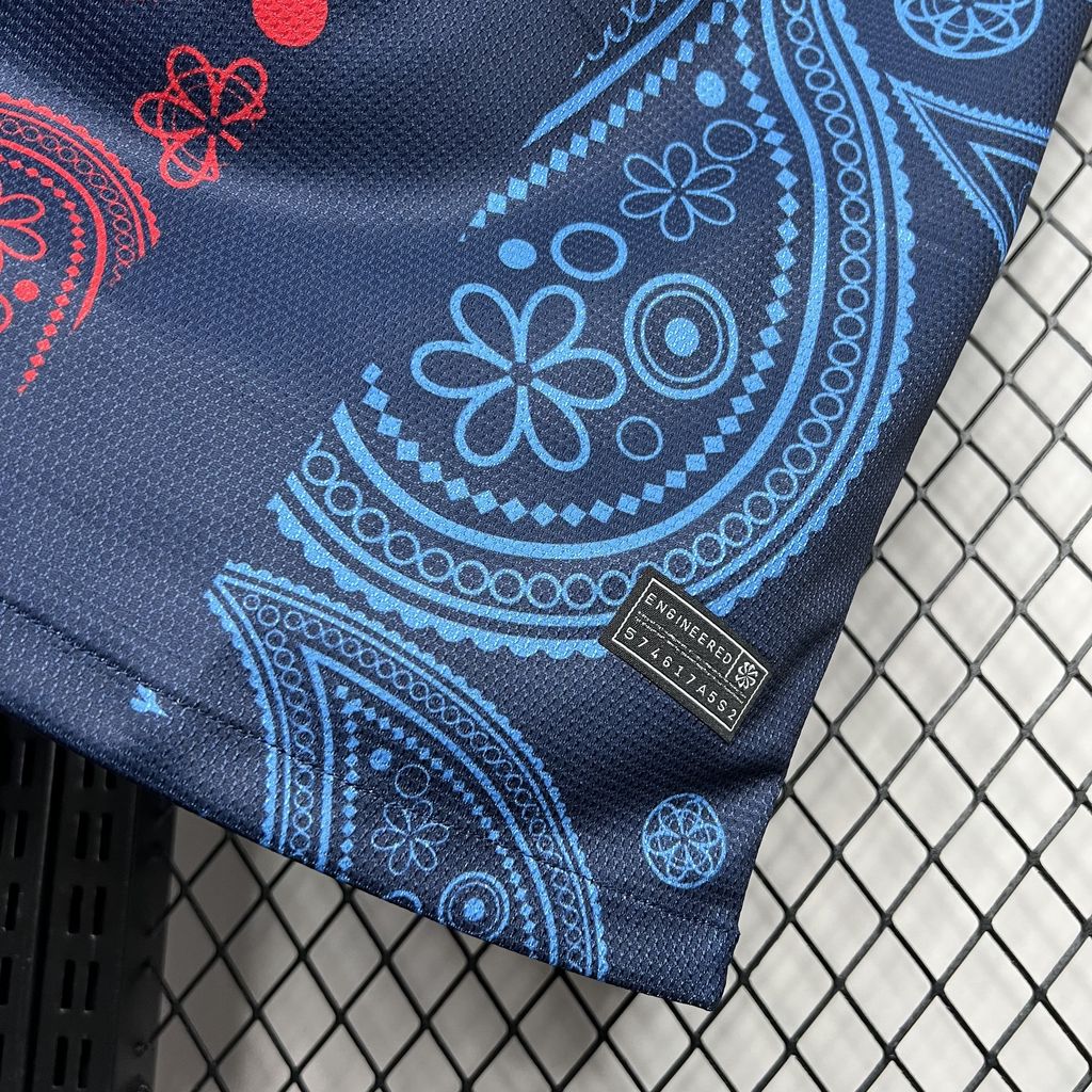 SIUjerseys-Barcelona 24-25 Blue Speical Jersey - Fans Version