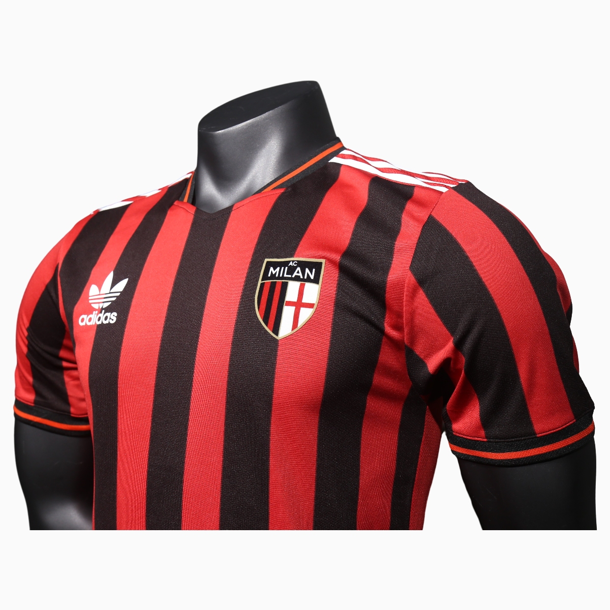 SIUjerseys-AC Milan 24-25 Trefoil Vintage Unsponsored Special Jersey
