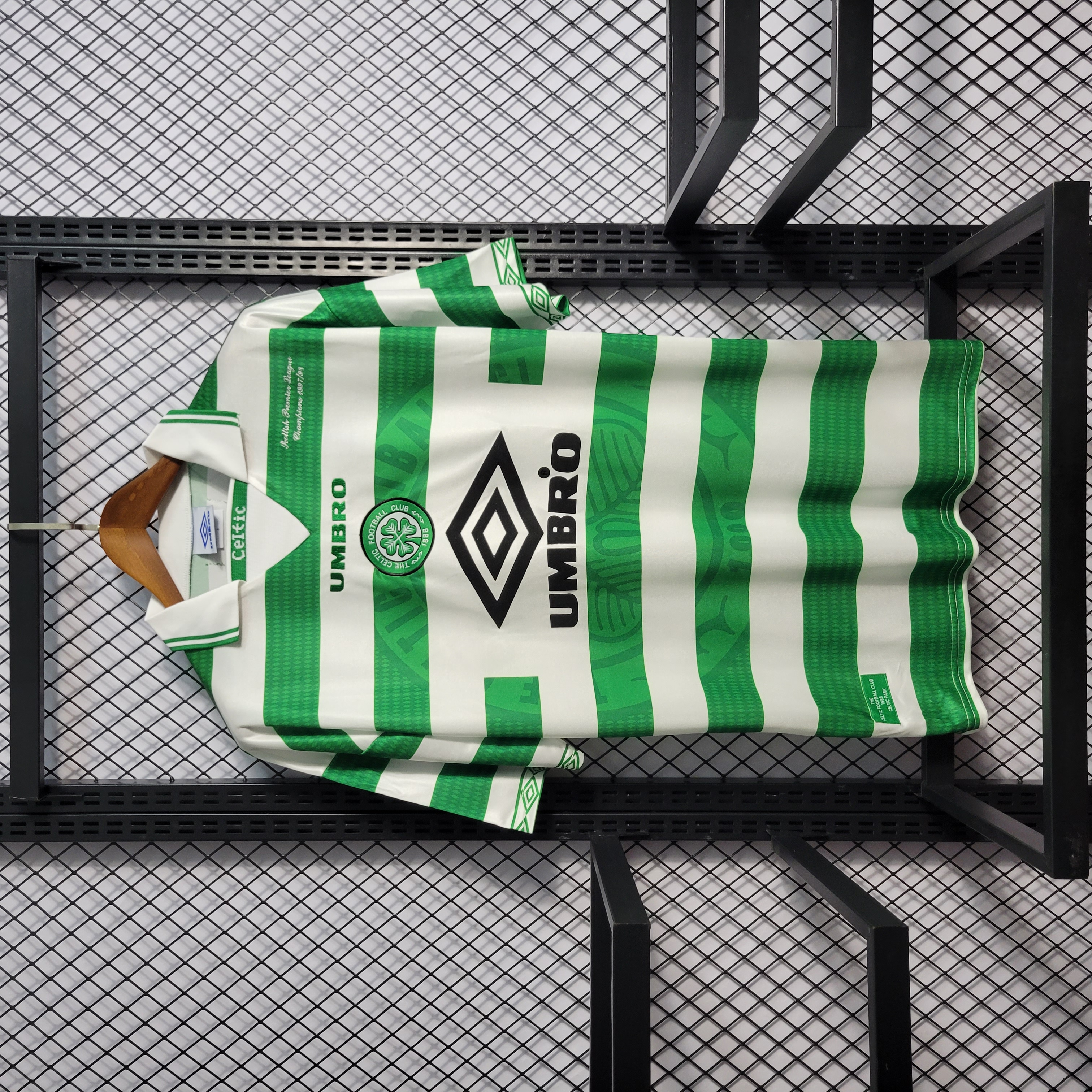 unitedfutballjersey-Retro Celtic 1998-99 Home Stadium Jersey