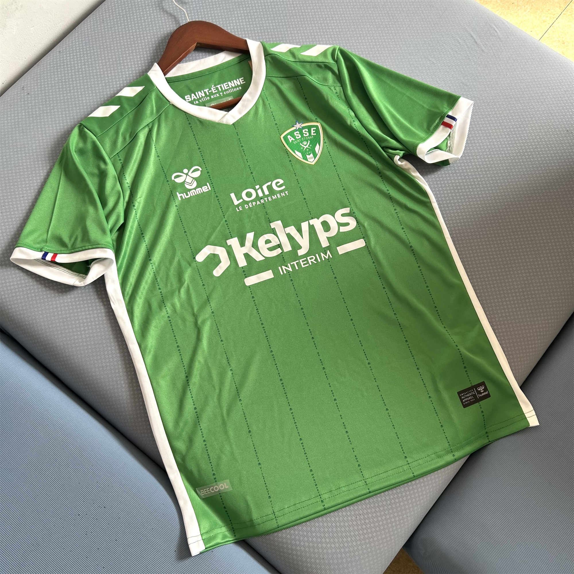 unitedfutballjersey-Saint-Étienne 24-25 Home Jersey - Fans Version