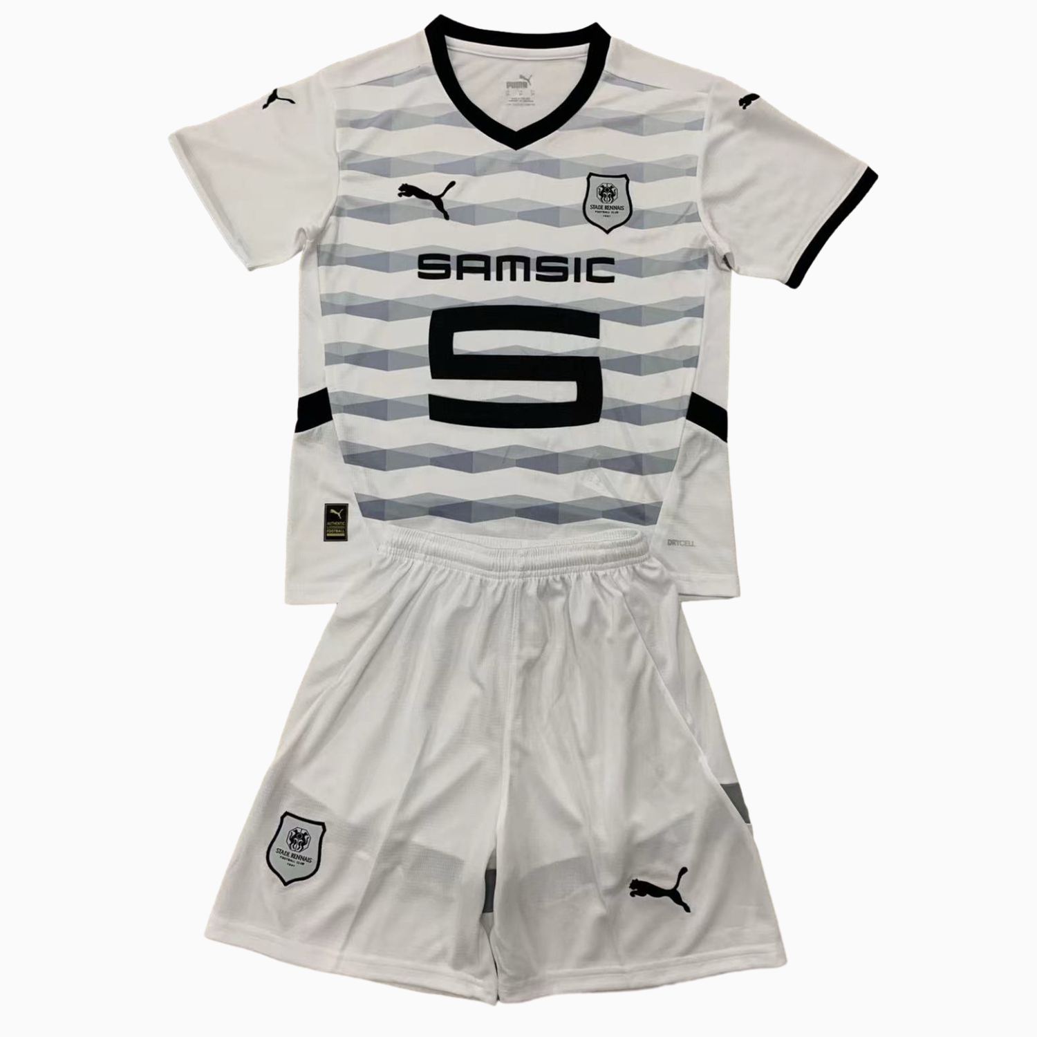 unitedfutballjersey-Stade Rennais 24-25 Away Kids Kit